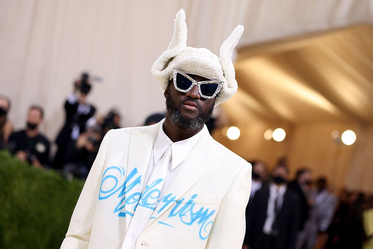 Virgil Abloh at the 2021 Met Gala