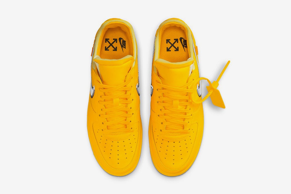 Lemonade' Off-White x Nike Air Force 1s Just Dropped on SNKRS