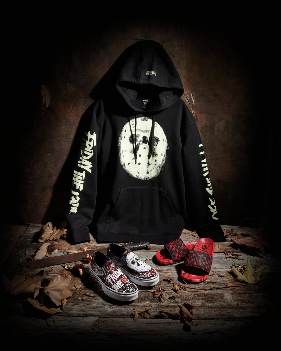 vans horror collection sneakers jason voorhees shining twins it pennywise freddy krueger release date info buy sk8 hi authentic slip on it lost boys