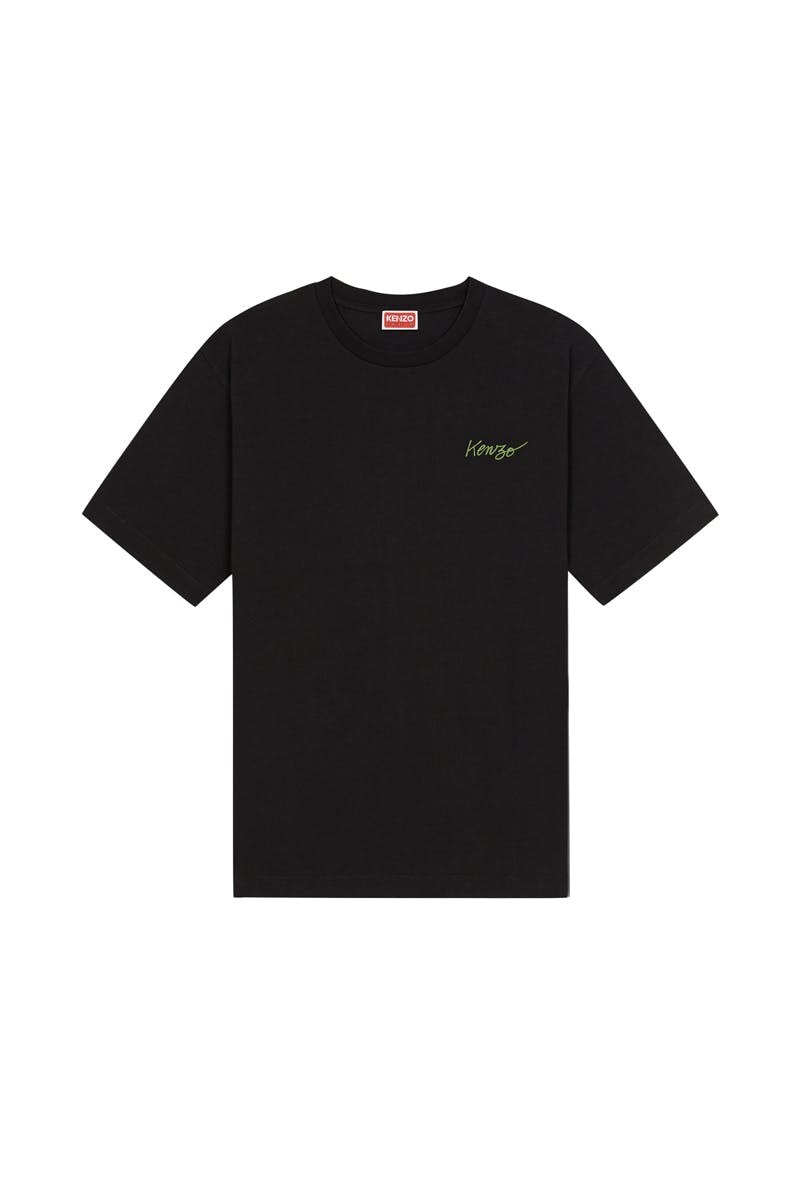 KENZO POPPY by Nigo Oversized Pocket T-Shirt 'Black' - FC55TS096CSM.BLK