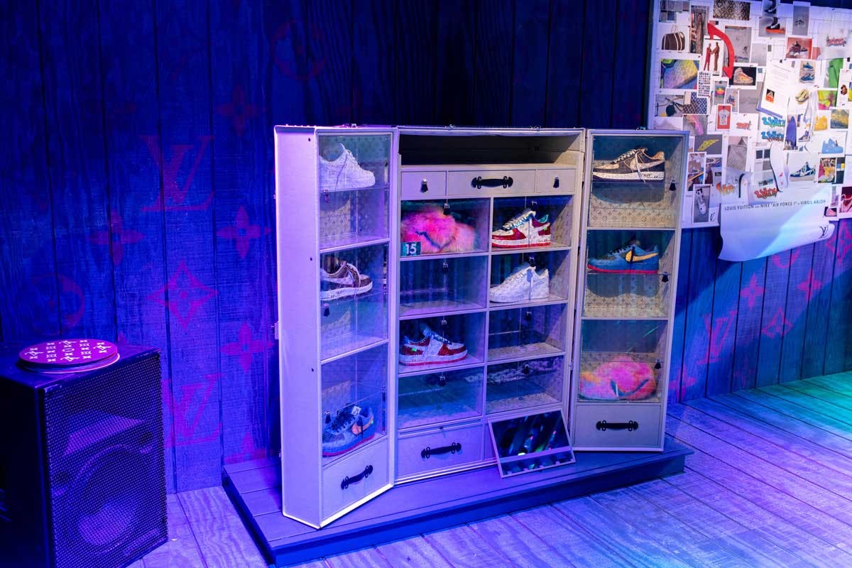 All the Shoes on Display at Louis Vuitton's Nike Air Force 1 Exhibition