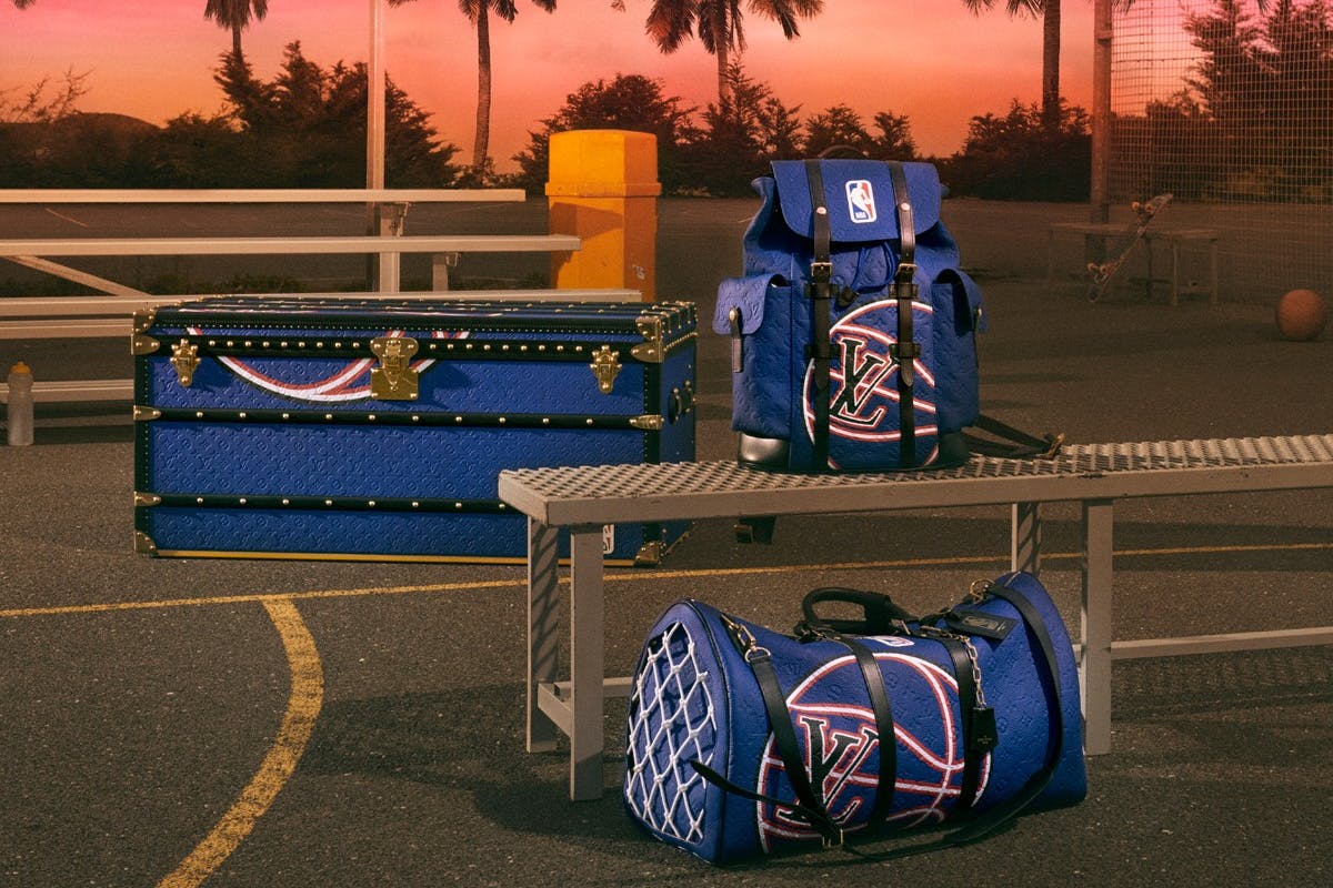 NBA Louis Vuitton Blue Backpack Release Date