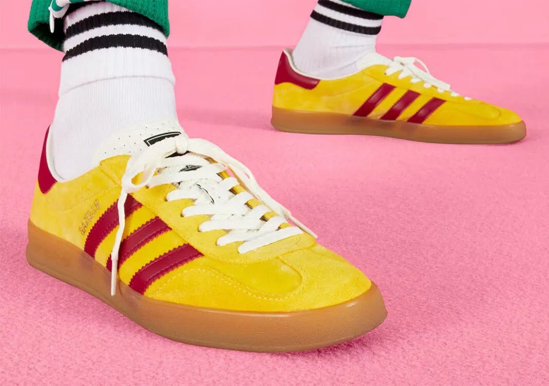 adidas Gucci Collab Drops Gazelle Sneakers,