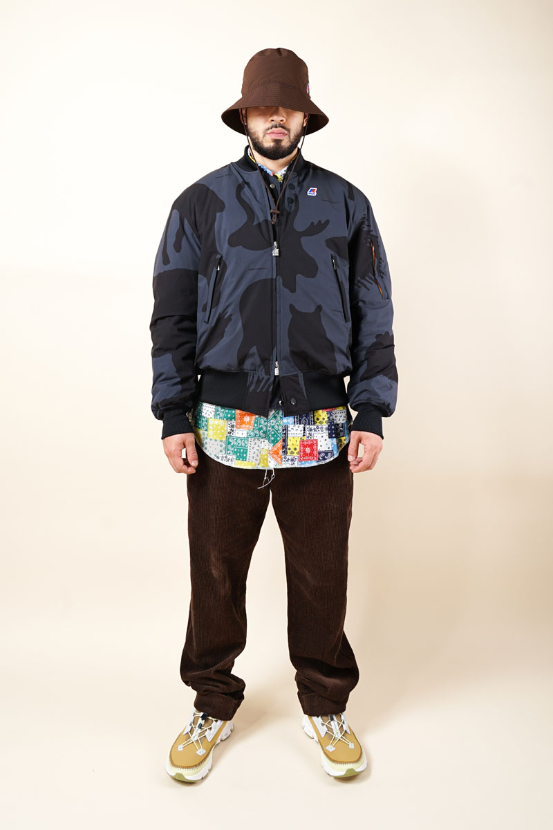 Explore the K-Way x Engineered Garments Collection
