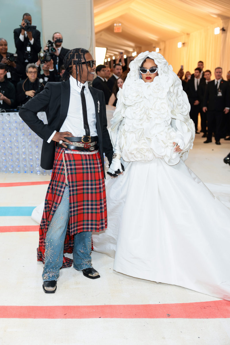 Rihanna A$AP Rocky Met Gala 2023 Outfit