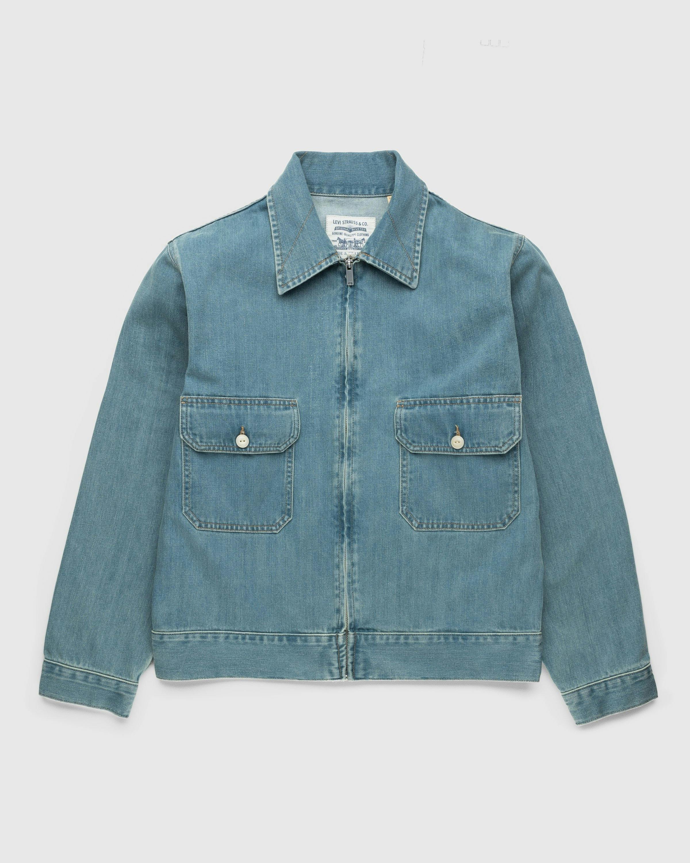 Levi's - LMC Union Trucker Med Indigo - Clothing - Blue - Image 1