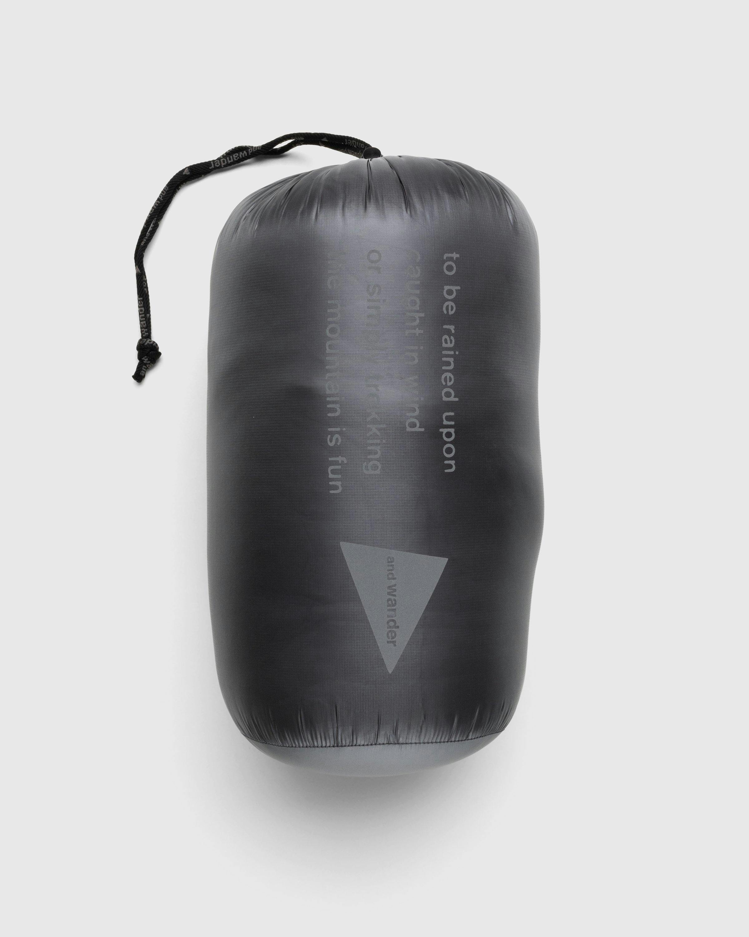 And Wander x Nanga - Down Sleeping Bag Grey - Lifestyle - Grey - Image 1