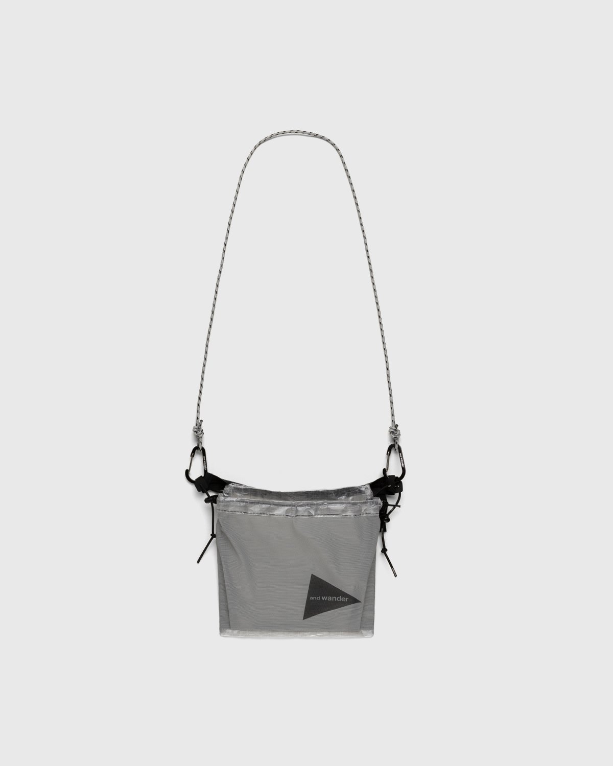 And Wander - Dyneema Sacoche Charcoal - Accessories - Grey - Image 1