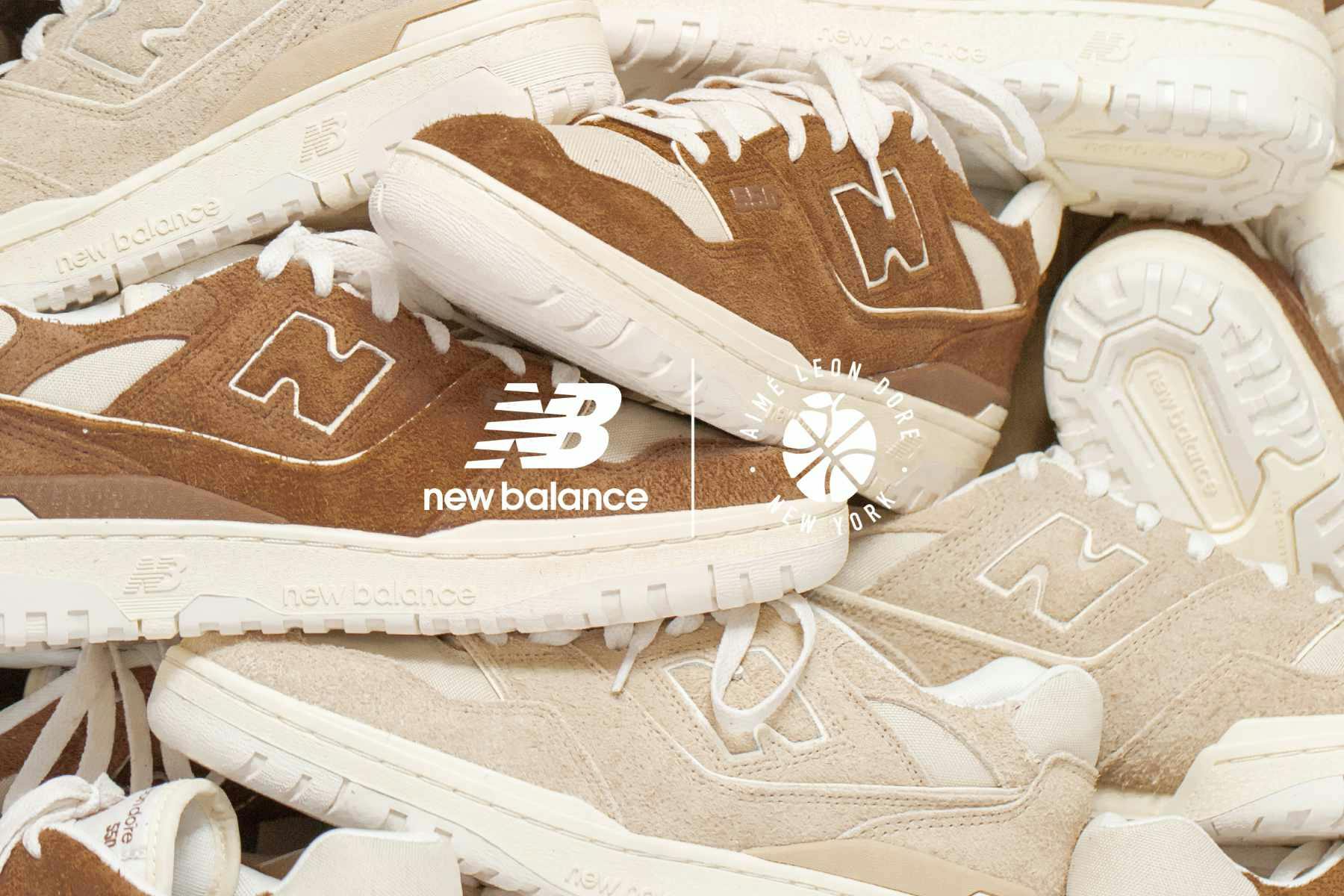 Aimé Leon Dore Drops Suede New Balance 550 Sneaker Collab