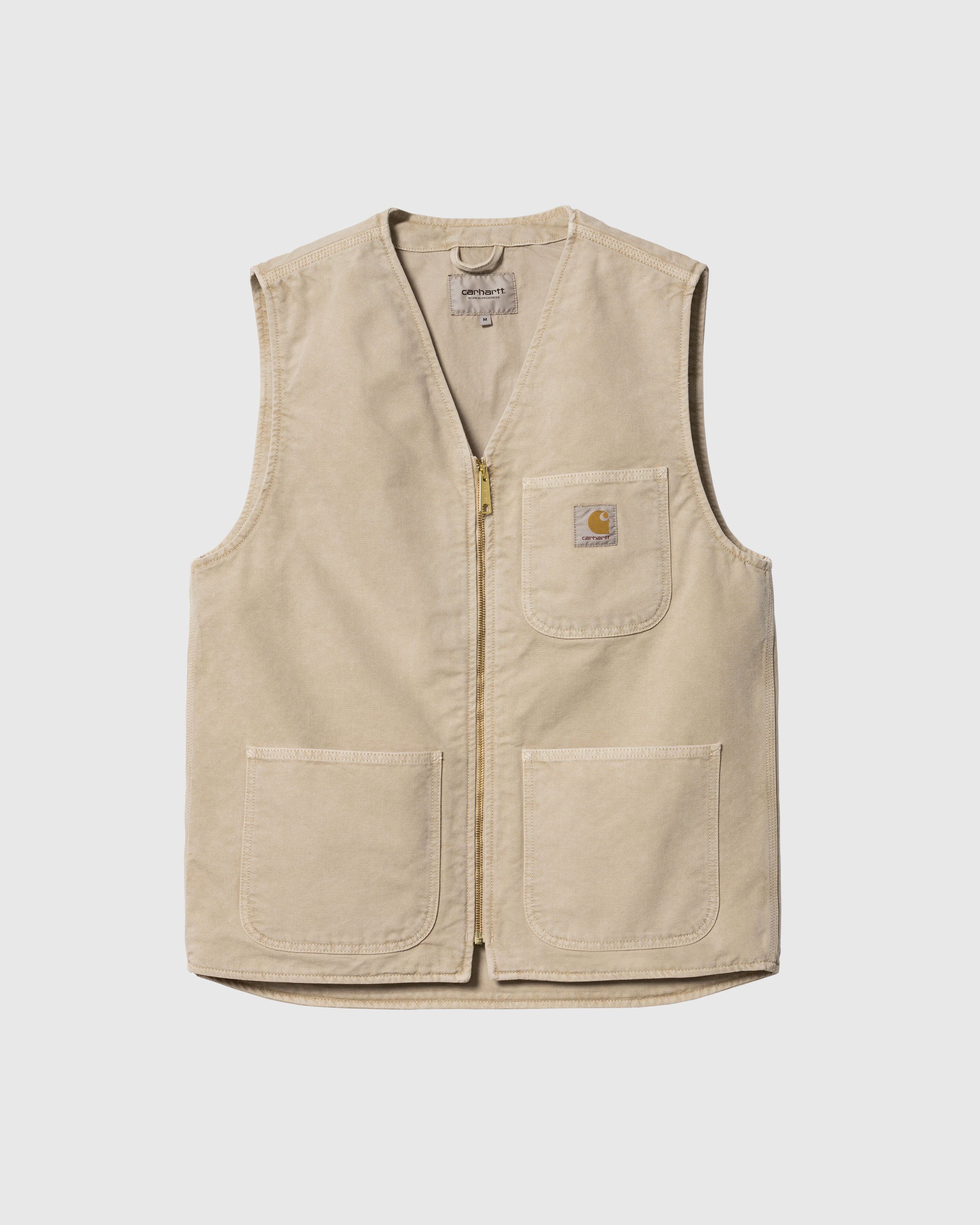 Carhartt WIP - Arbor Vest Faded Dusty Hamilton Brown - Clothing - Brown - Image 1