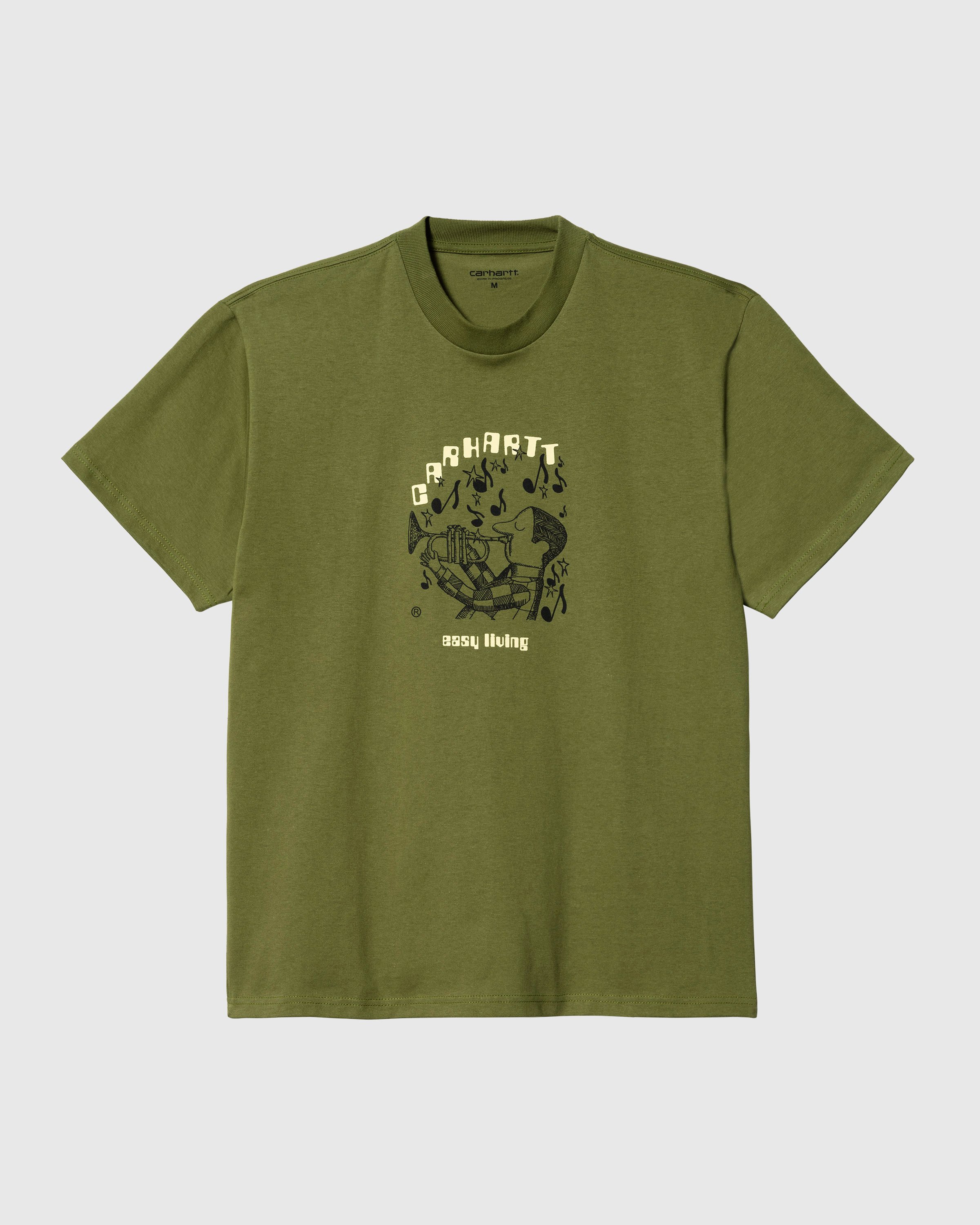 Carhartt WIP - Easy Living T-Shirt Kiwi Green - Clothing - Green - Image 1