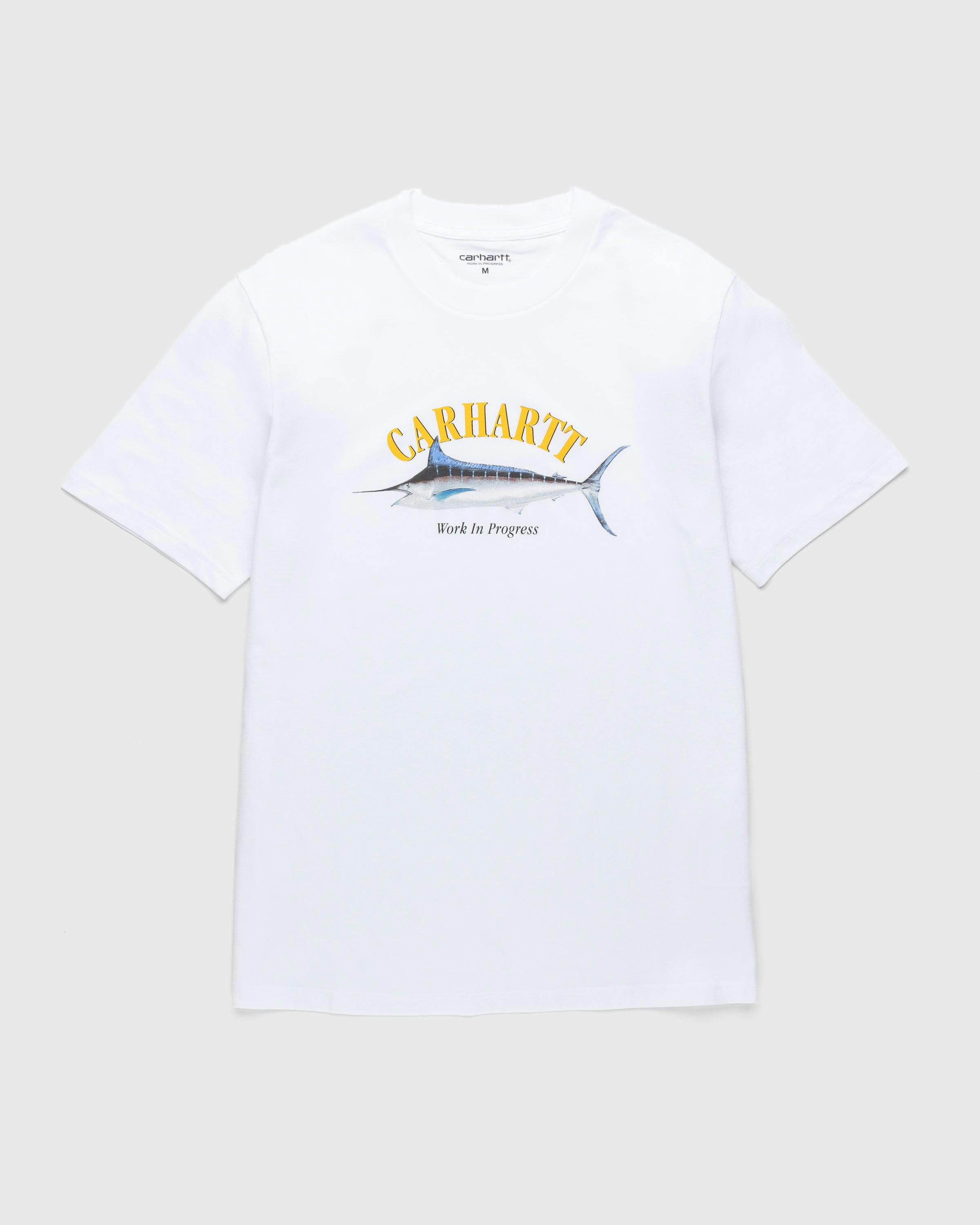 Carhartt WIP - Marlin T-Shirt White - Clothing - White - Image 1