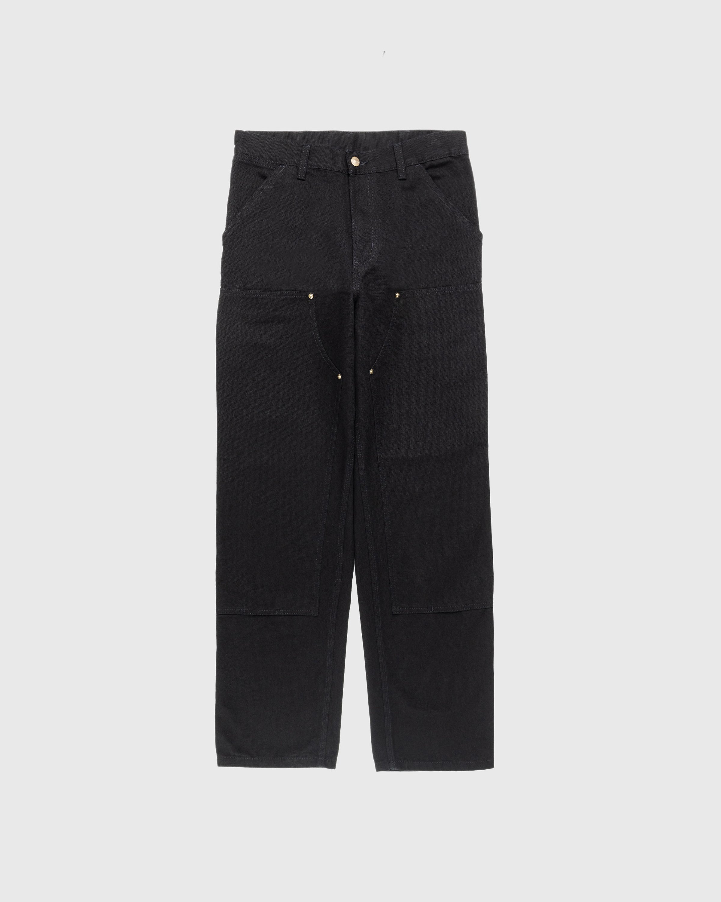 Carhartt WIP - Double Knee Pant Black - Clothing - Black - Image 1