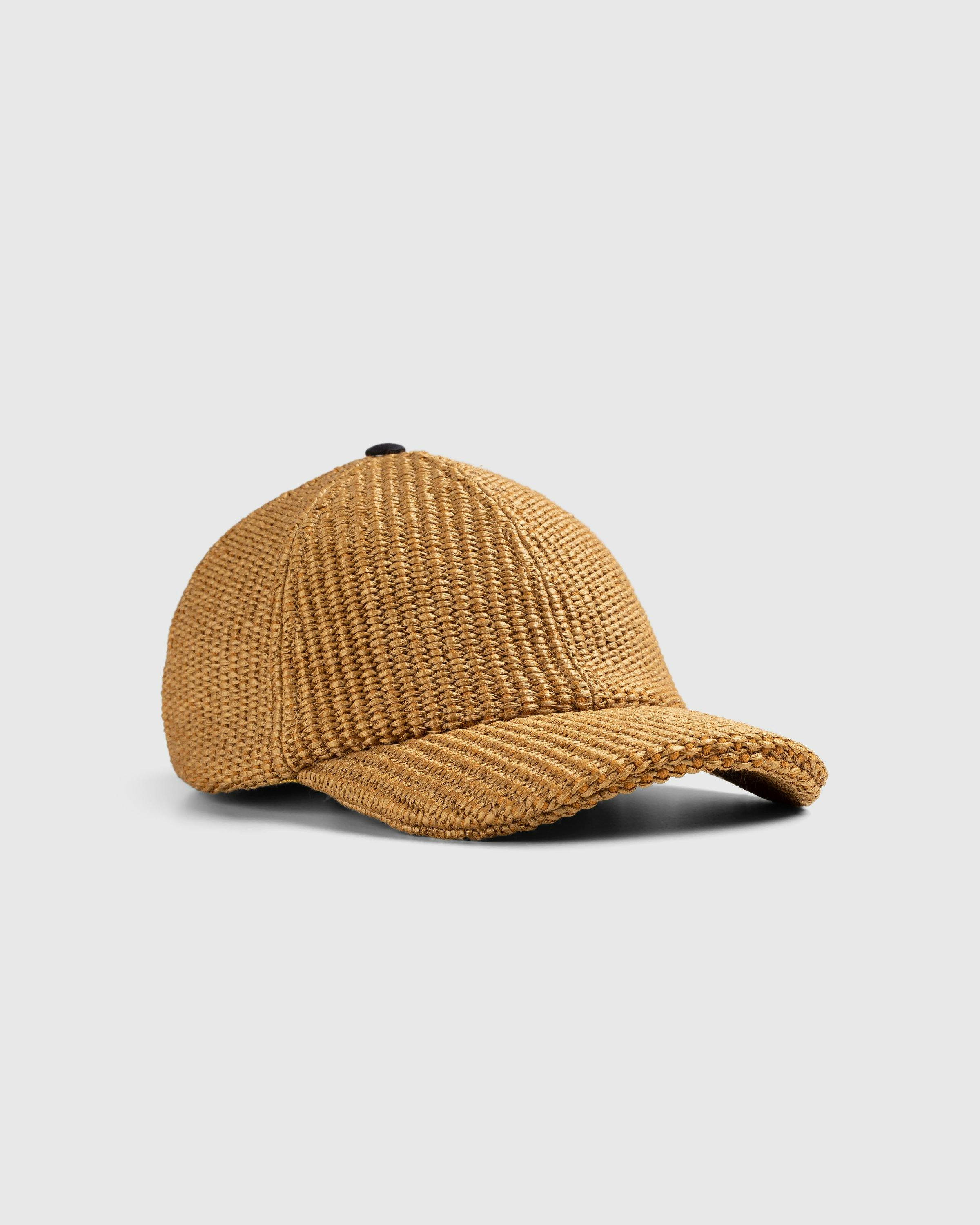 Marni x No Vacancy Inn - Logo Baseball Cap Caramel - Accessories - Brown - Image 1