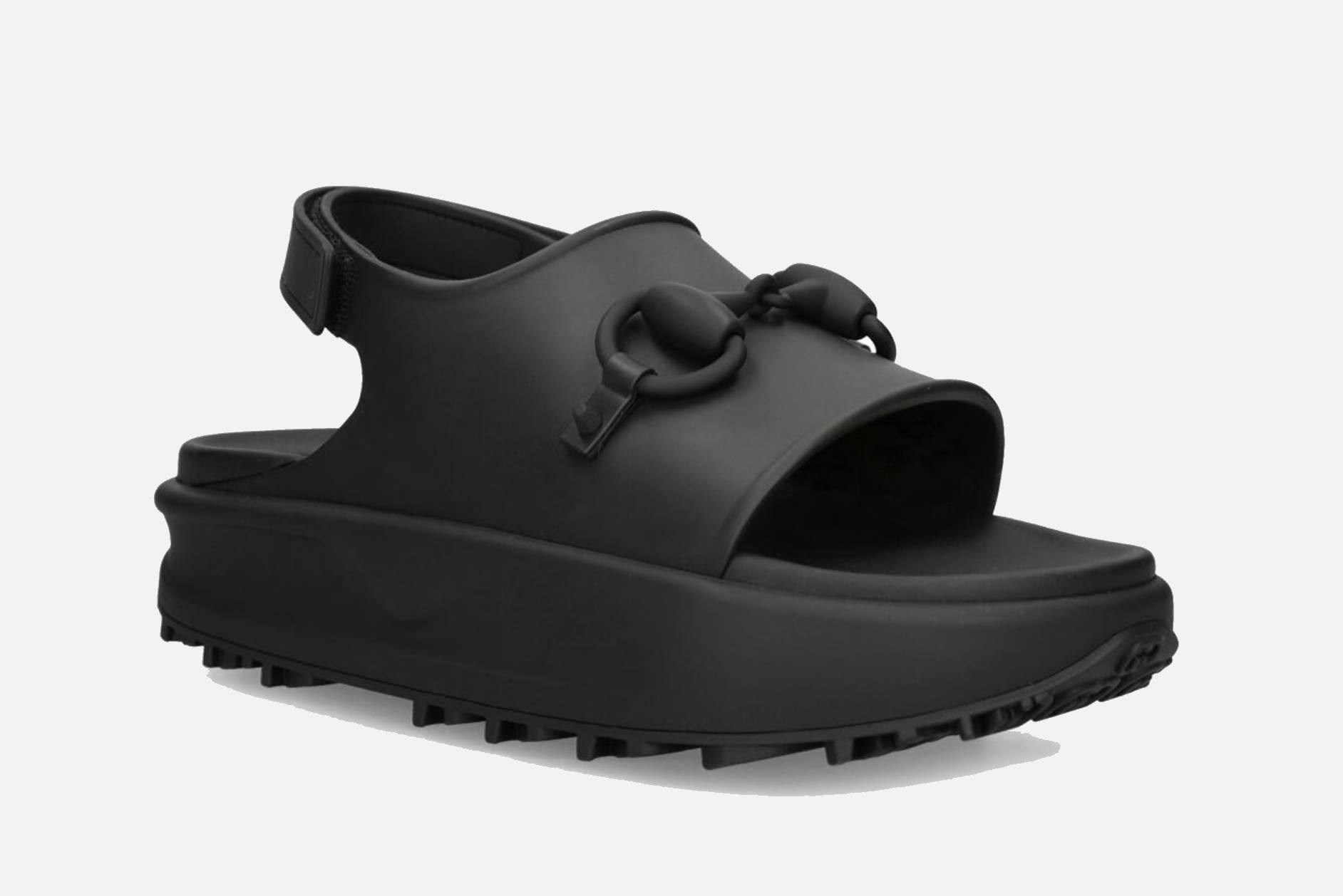 gucci rubber sandals