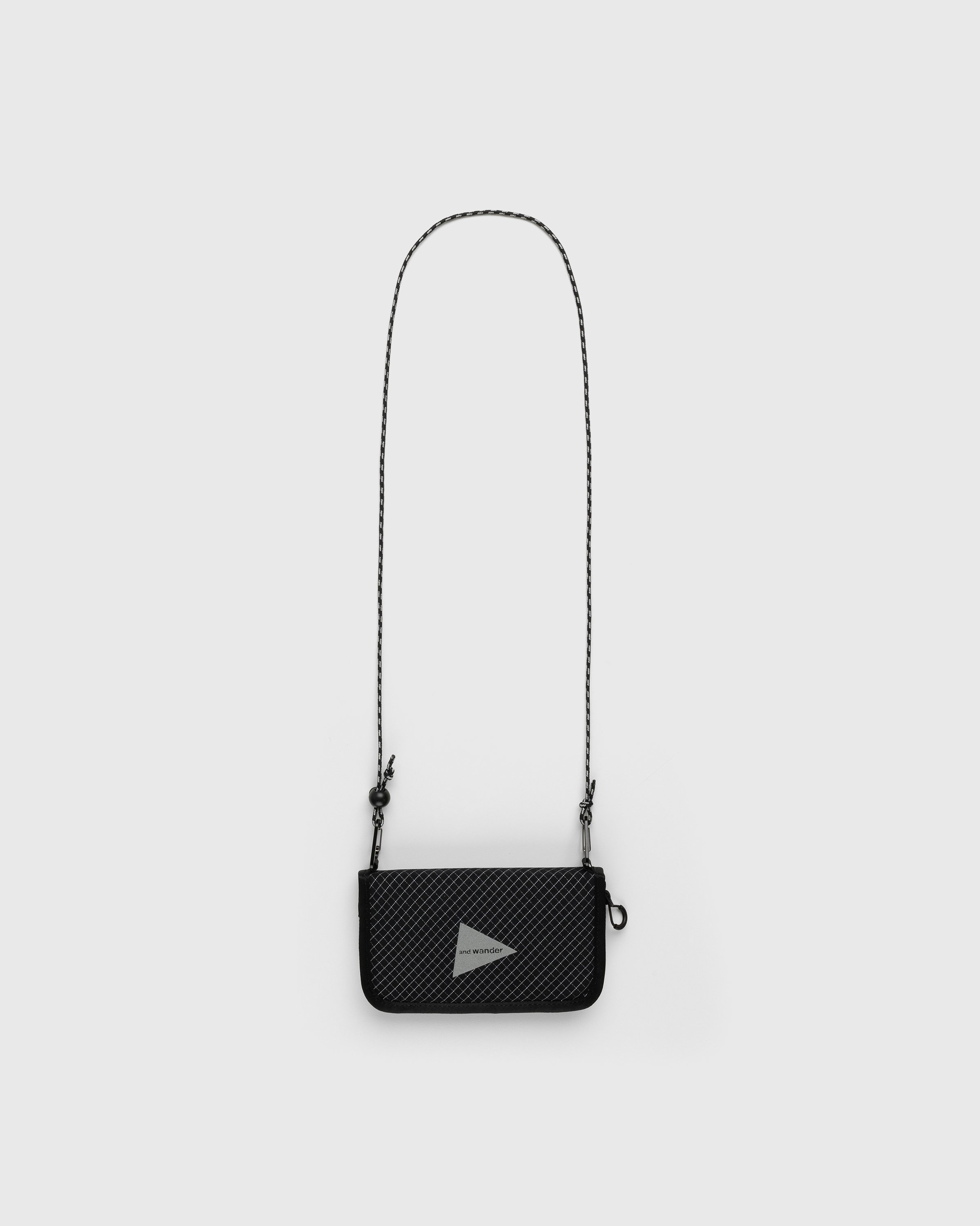 And Wander - Sil Waist Bag Black - Accessories - Beige - Image 1