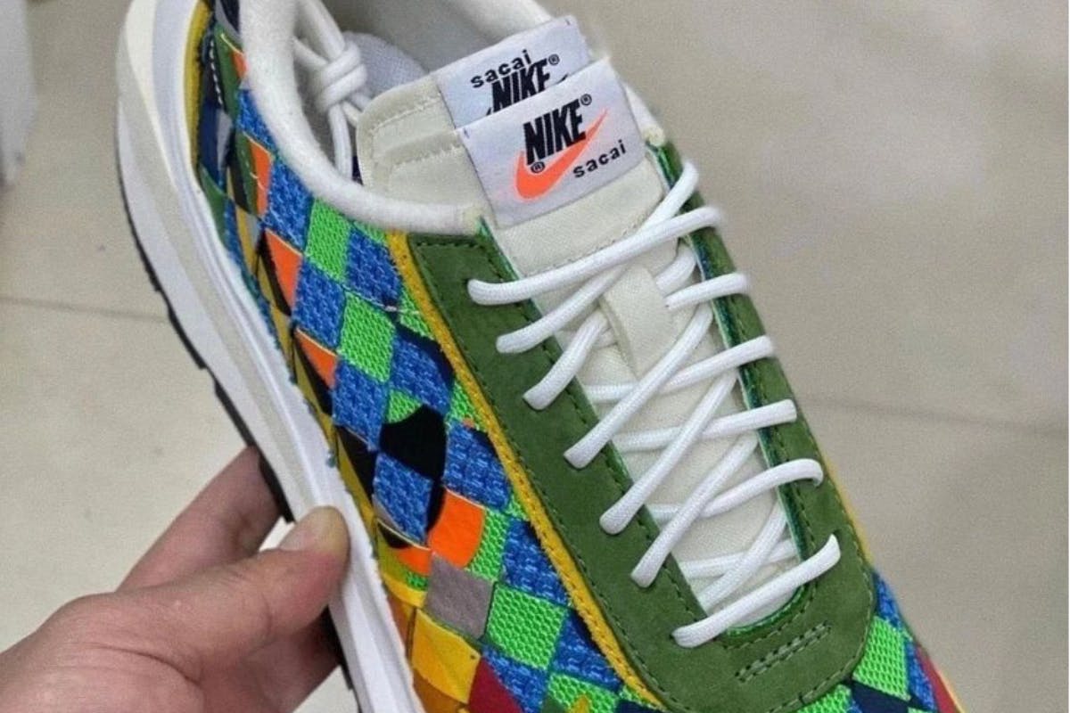 sacai & Nike's Waffle Sneaker a Upper