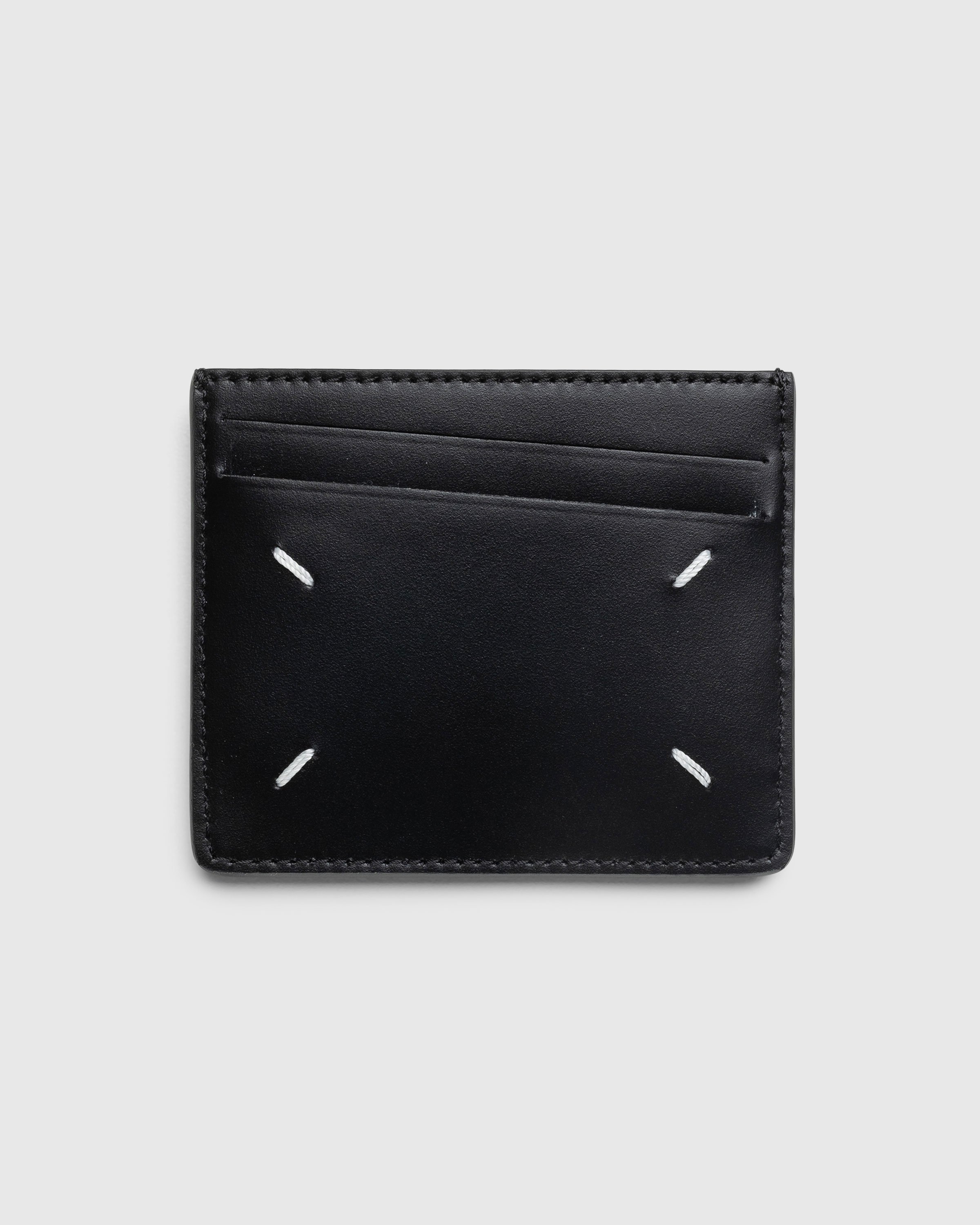 Maison Margiela - Leather Cardholder Black - Accessories - Black - Image 1