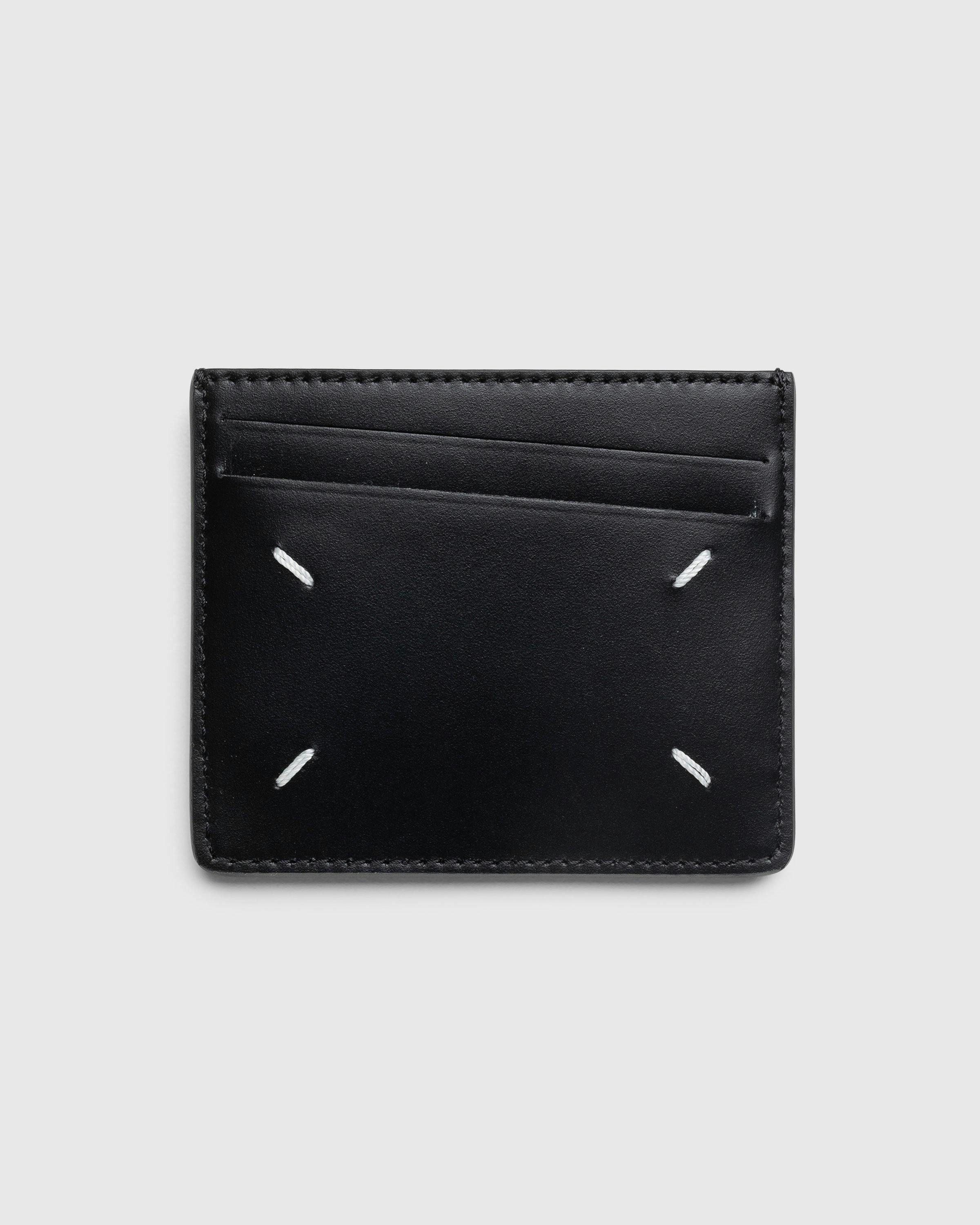 Maison Margiela - Leather Cardholder Black - Accessories - Black - Image 1