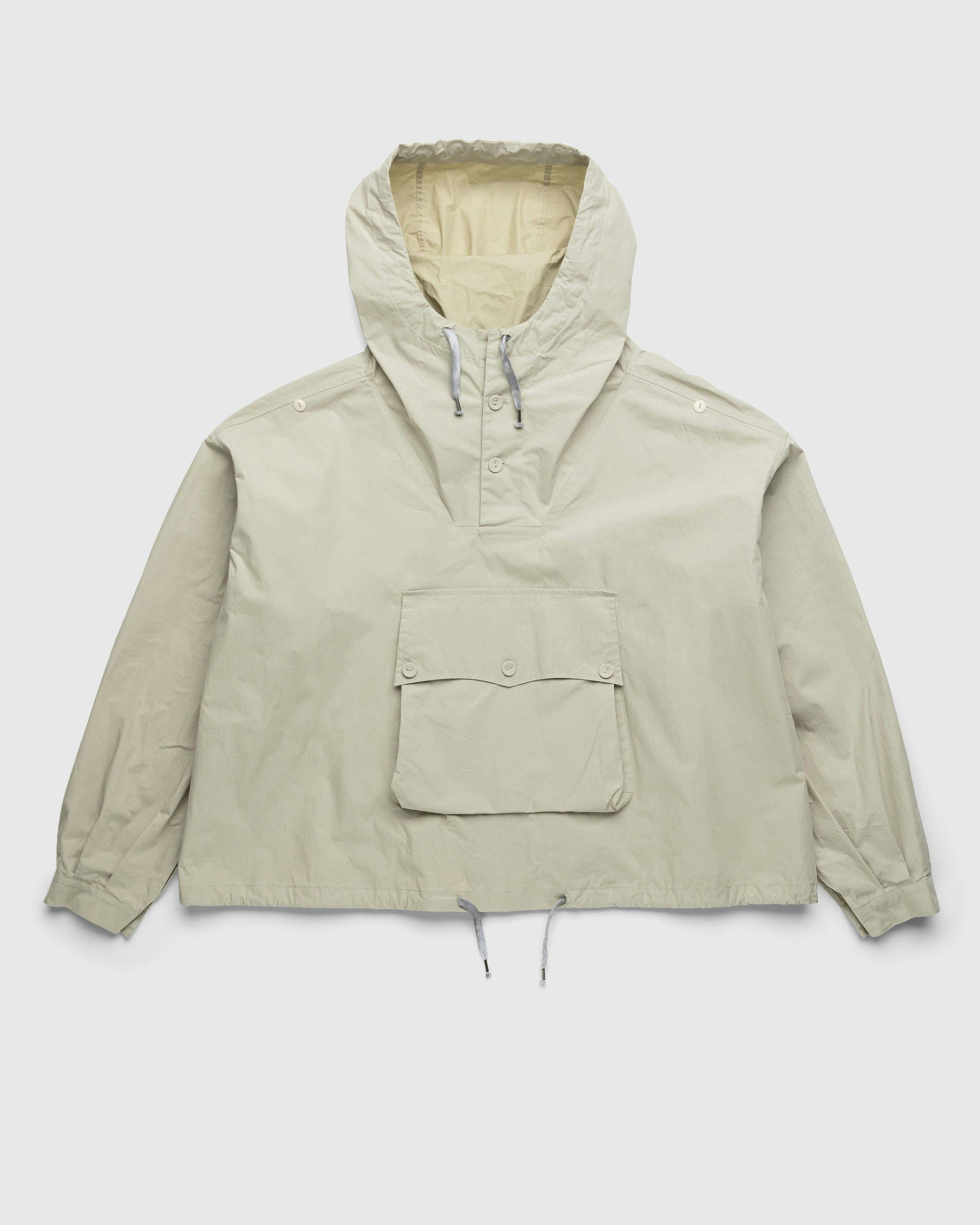 Maison Margiela - Coated Cotton Hooded Jacket Cream - Clothing - Beige - Image 1