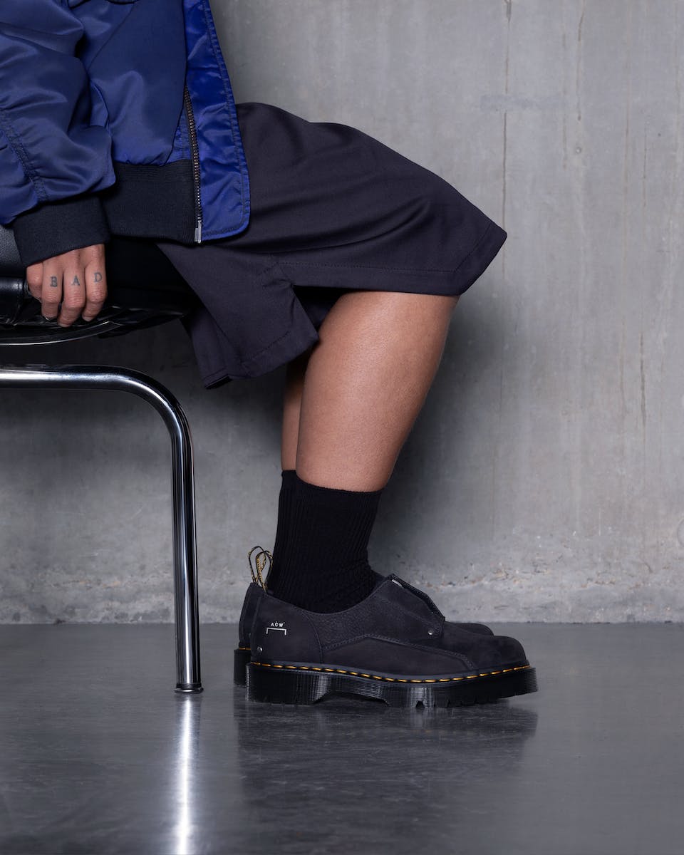 A-COLD-WALL* x Dr. Martens 1461 BEX Low Nubuck Leather