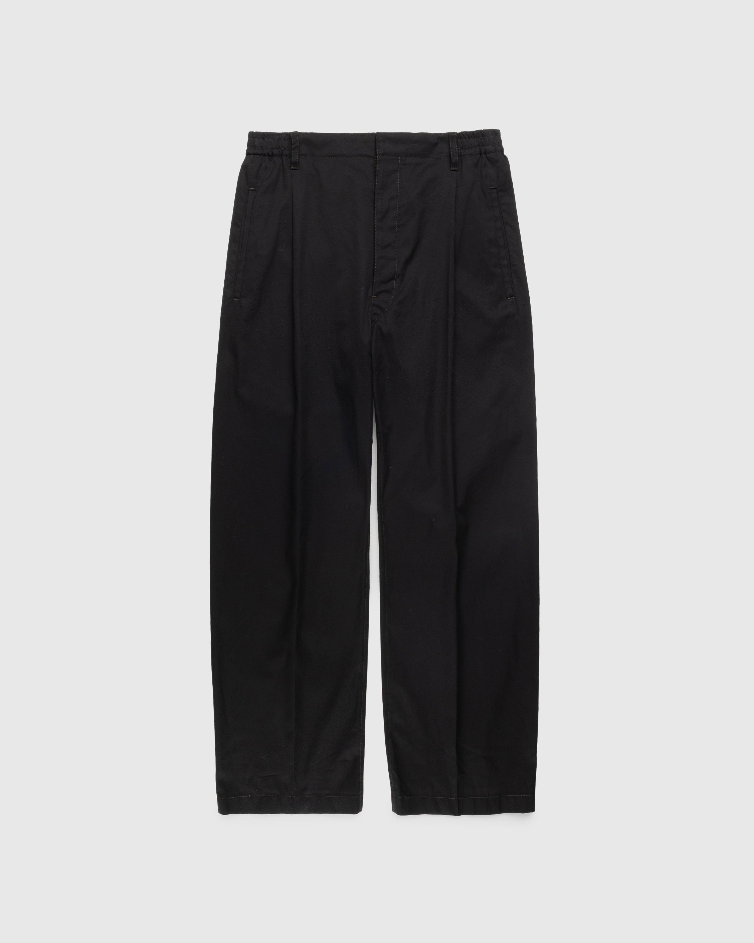 Lemaire - Easy Pleated Pants Black - Clothing - Black - Image 1