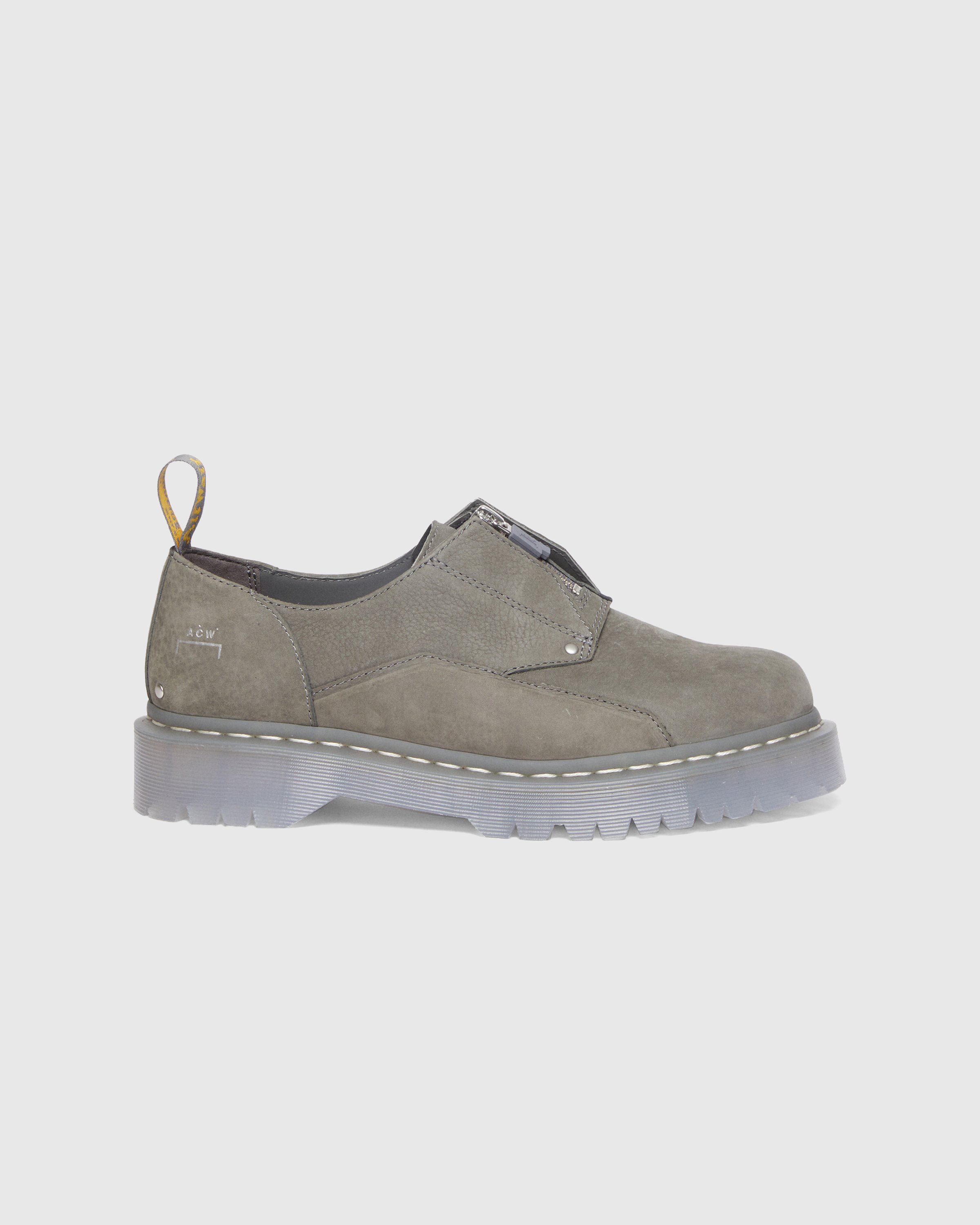 A-Cold-Wall* x Dr. Martens - 1461 BEX Low Mid Grey - Footwear - Grey - Image 1