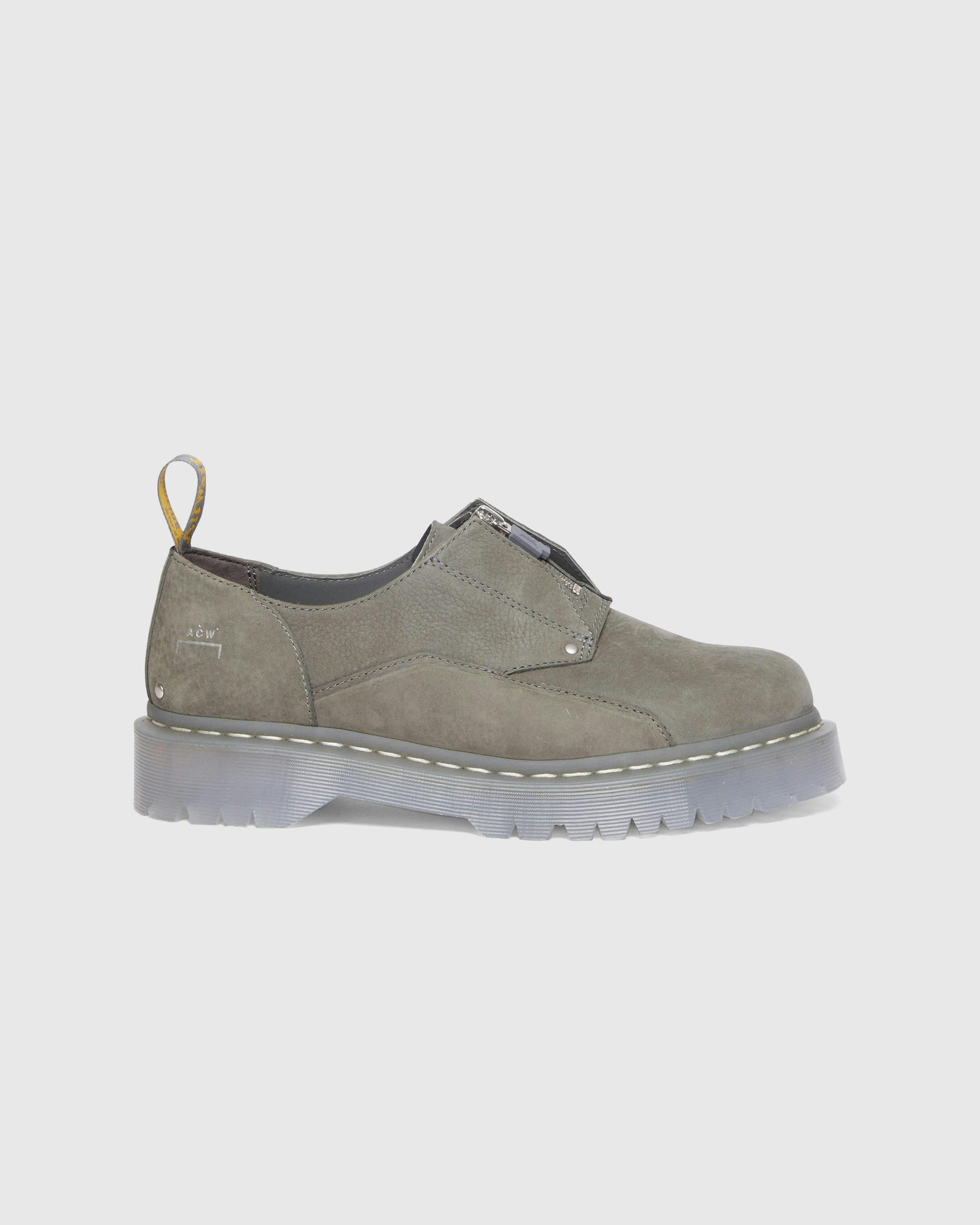 A-Cold-Wall* x Dr. Martens - 1461 BEX Low Mid Grey - Footwear - Grey - Image 1