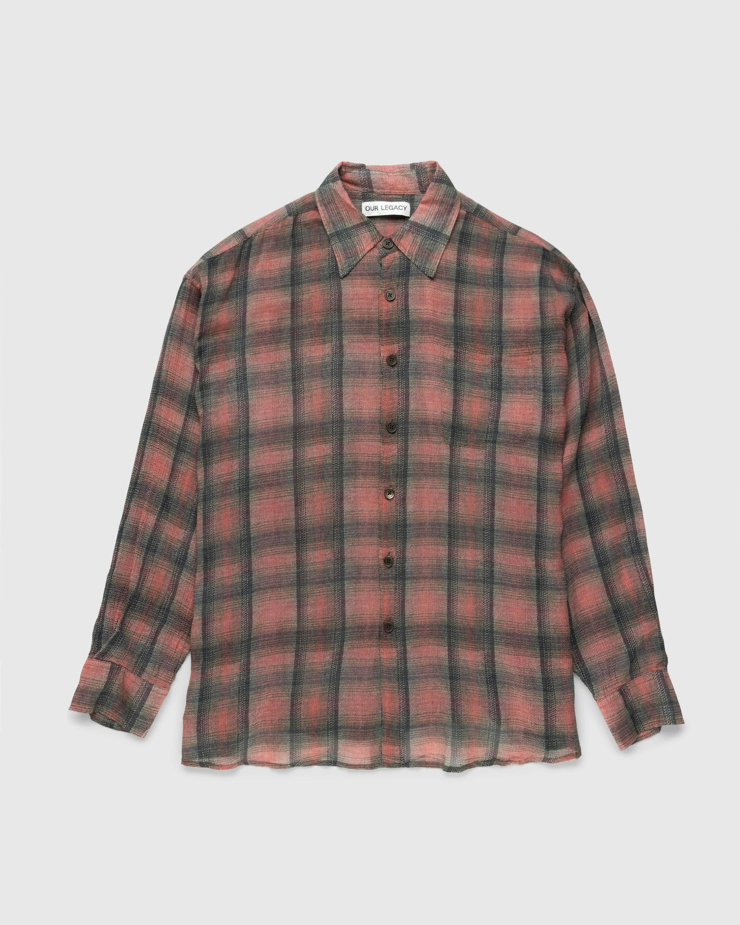 Our Legacy - Borrowed Shirt Big Lumbercheck Print - Clothing - Multi - Image 1