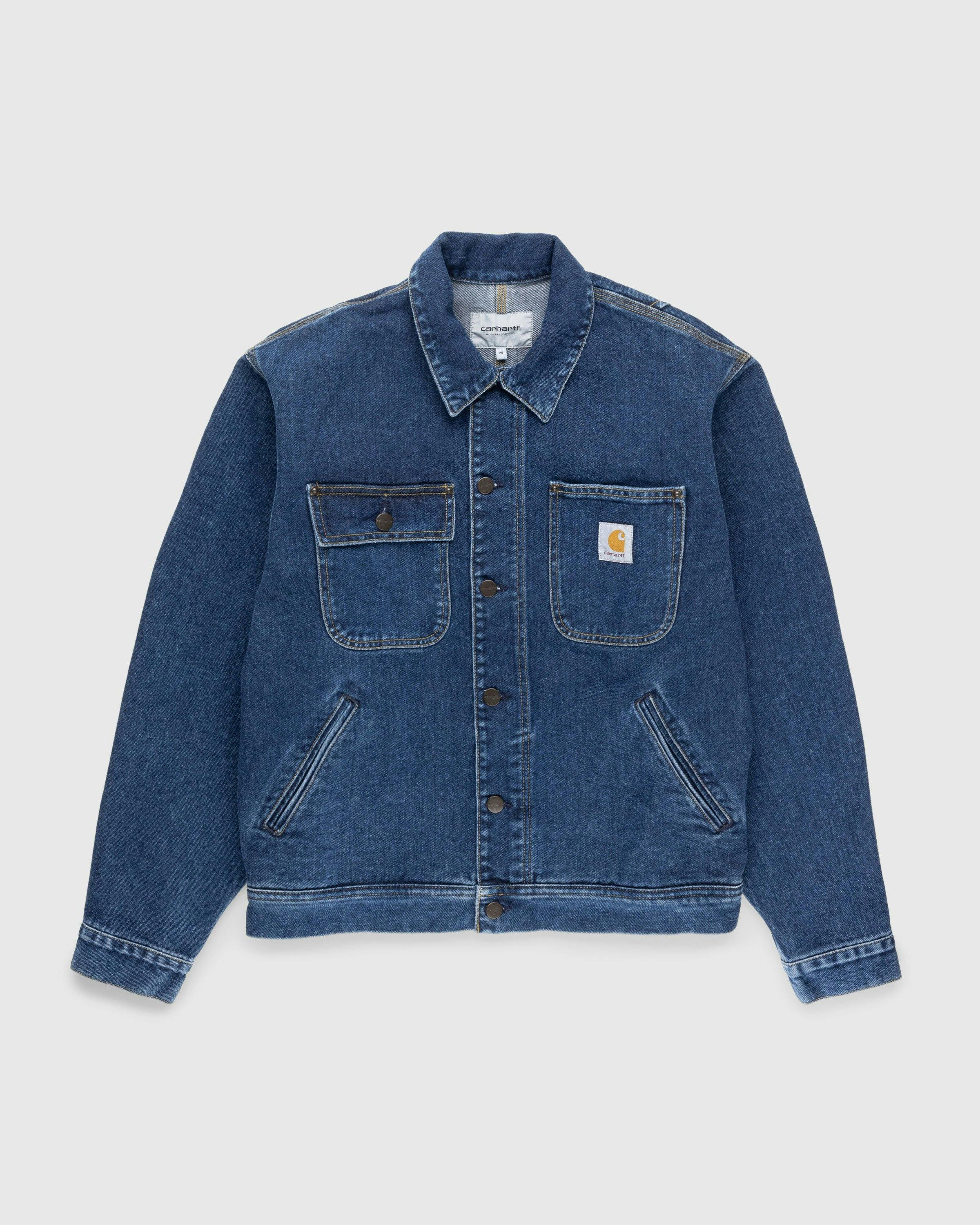 Carhartt WIP - Saledo Jacket Stonewashed Blue - Clothing - Blue - Image 1