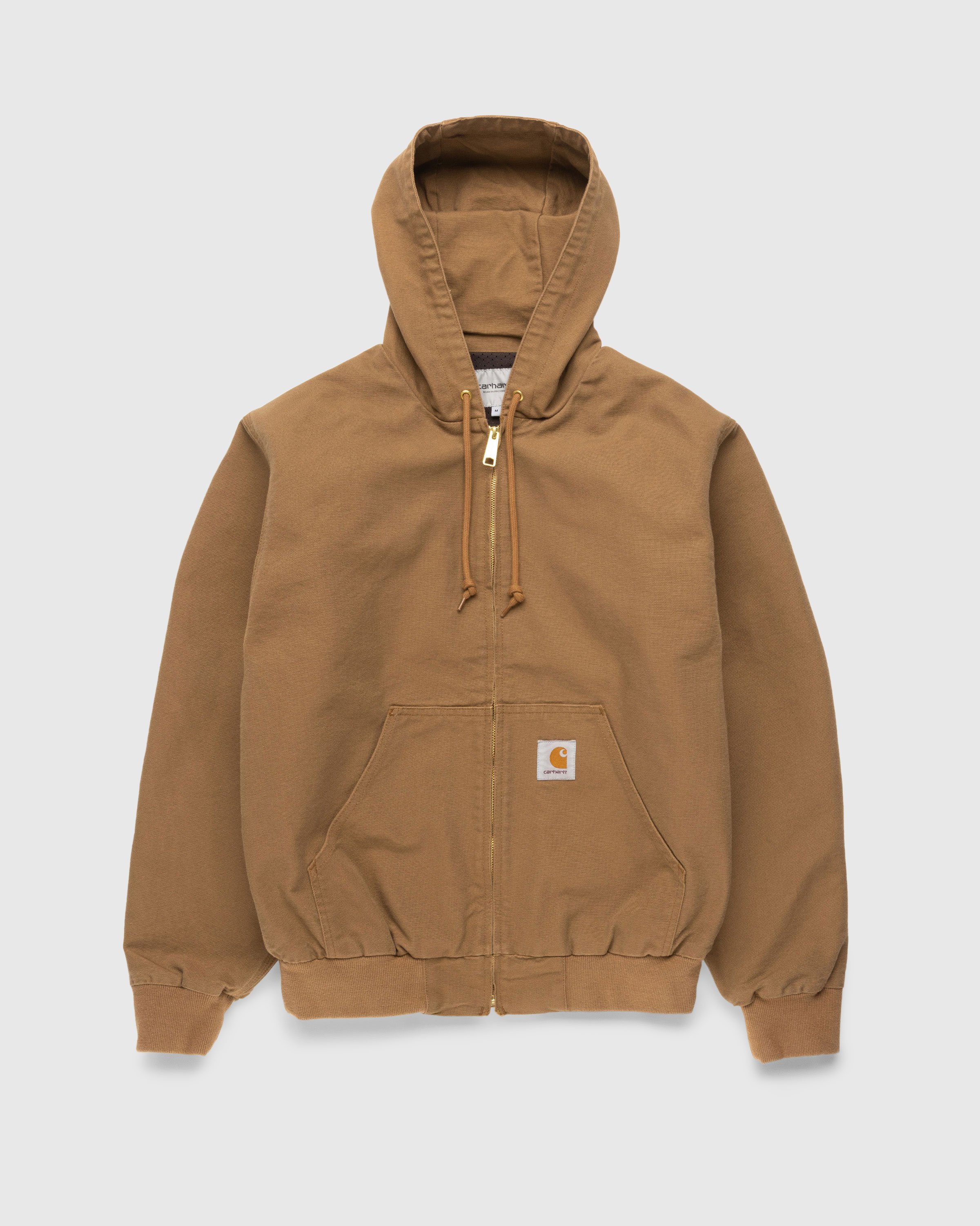 Carhartt WIP - Active Jacket Brown - Clothing - Brown - Image 1