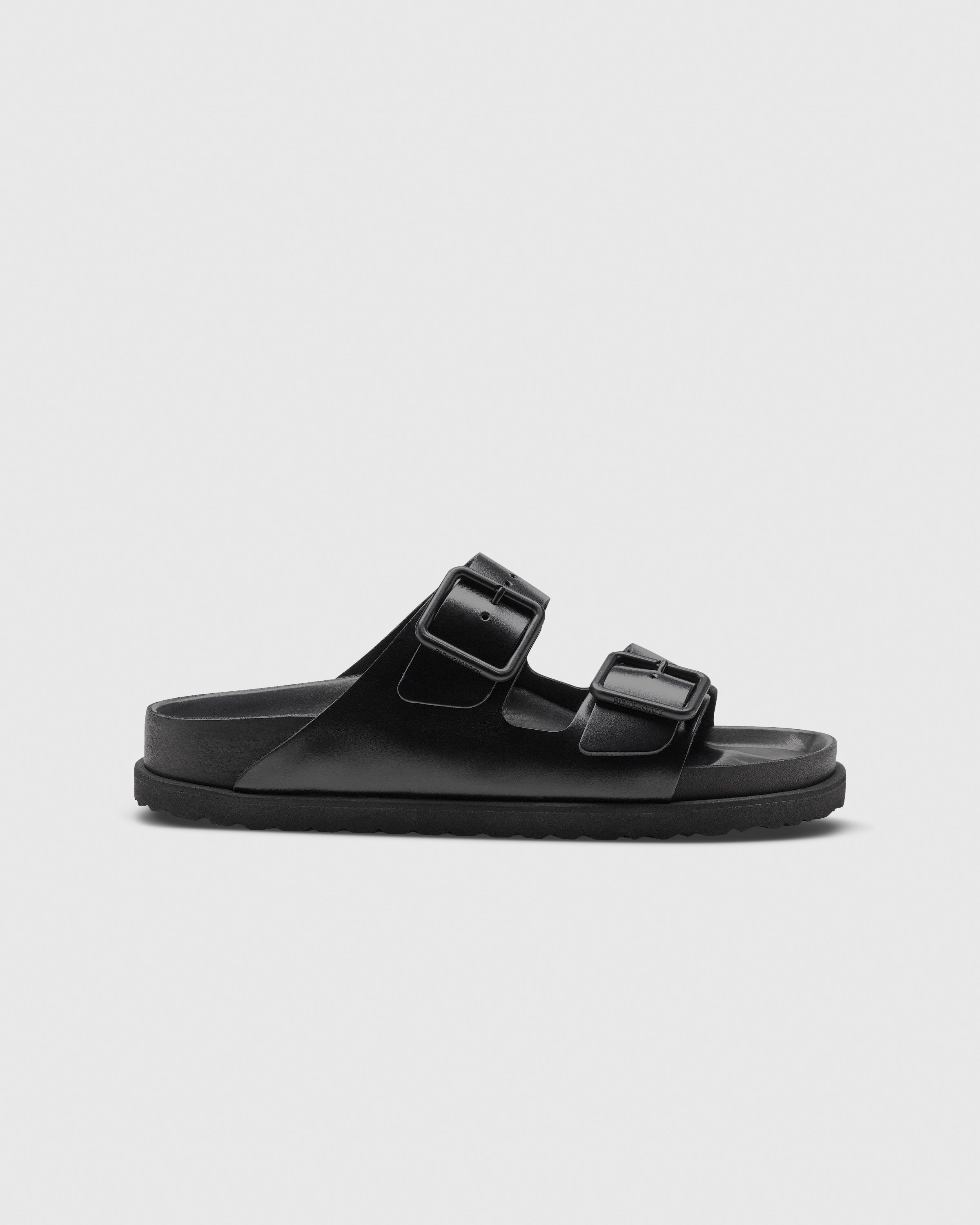 Birkenstock - Arizona Smooth Leather Black - Footwear - Black - Image 1