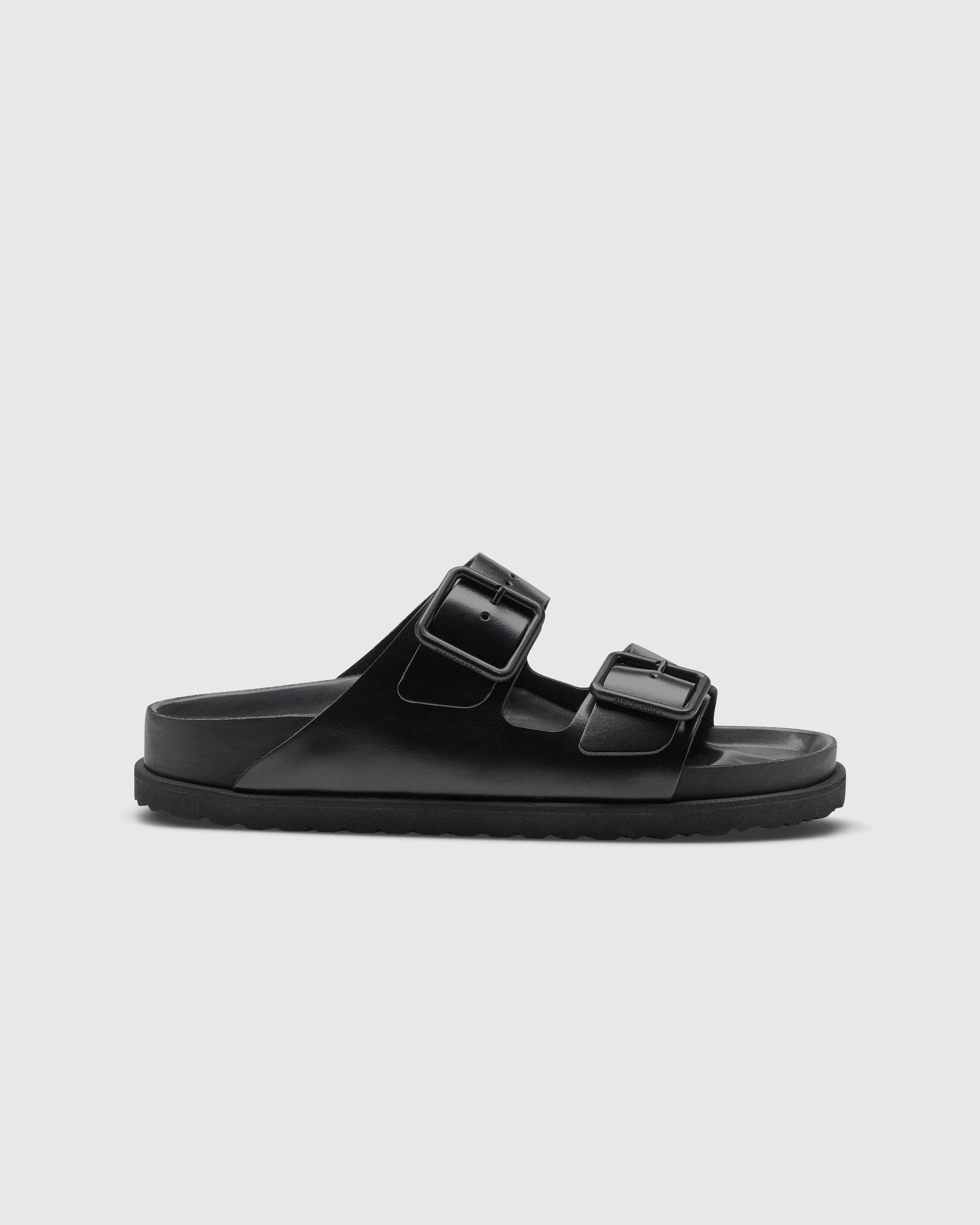 Birkenstock - Arizona Smooth Leather Black - Footwear - Black - Image 1