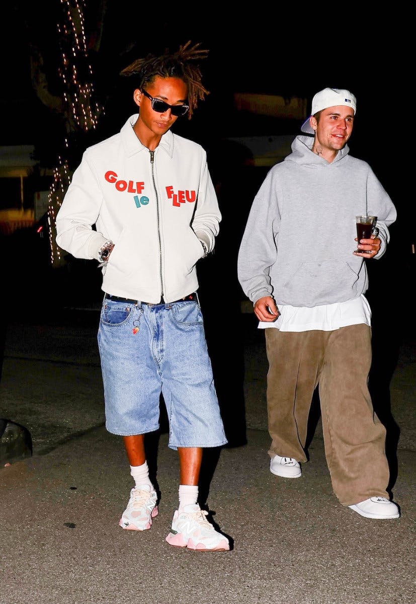 Jaden Smith's LV-Belted Jorts Advances the Summer Trend