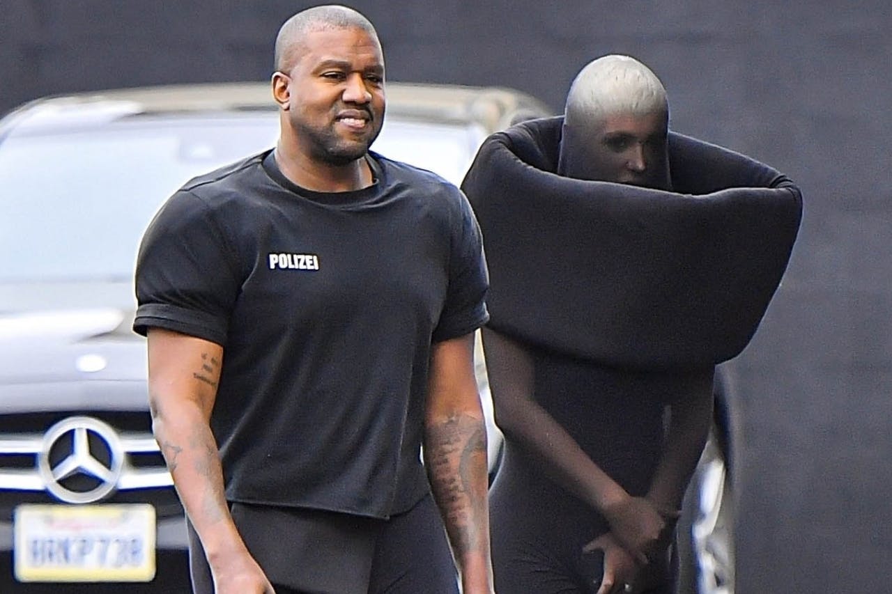 North West Dressed as Dad Kanye for Halloween 2023