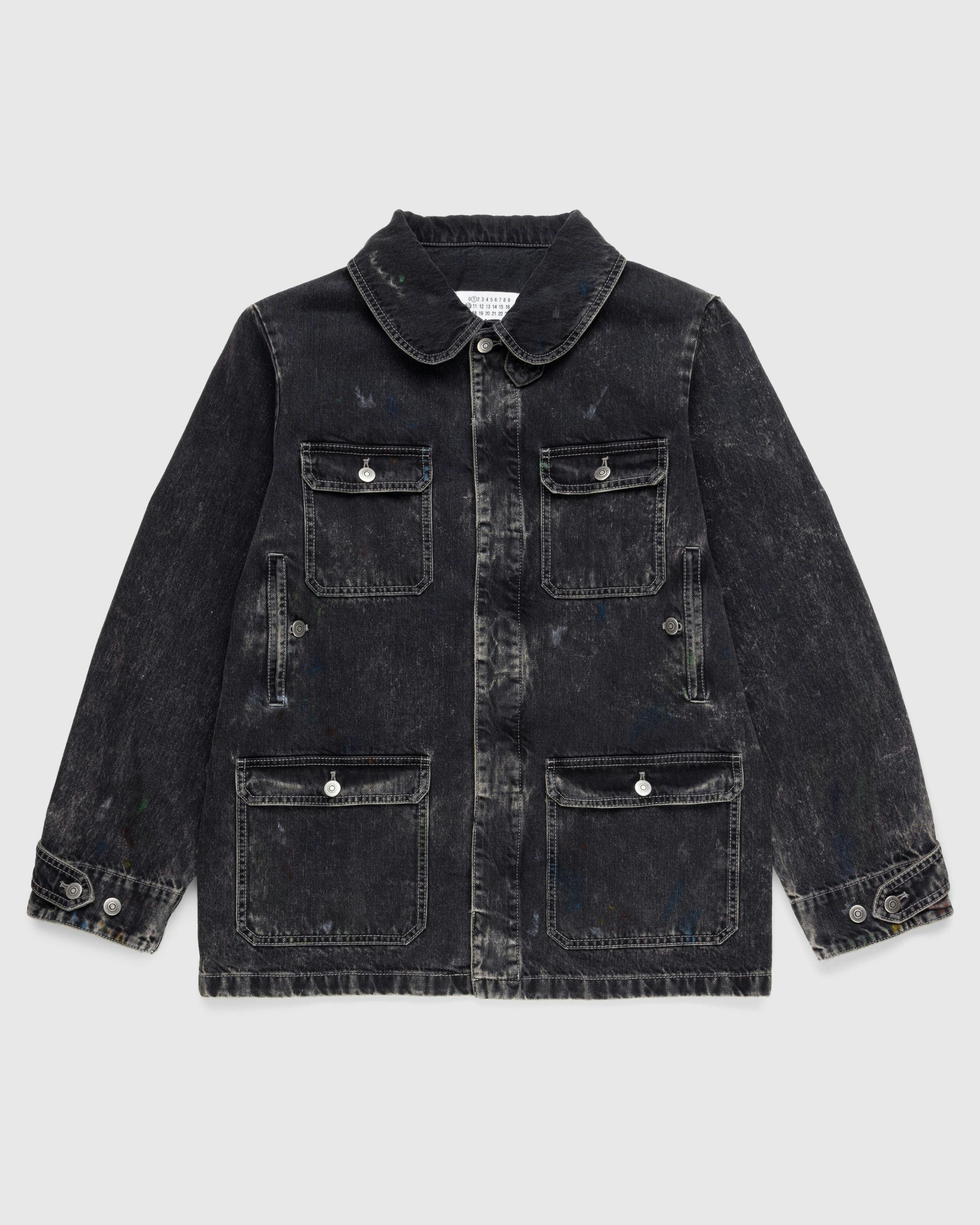 Maison Margiela - Denim Jacket Black - Clothing - Black - Image 1