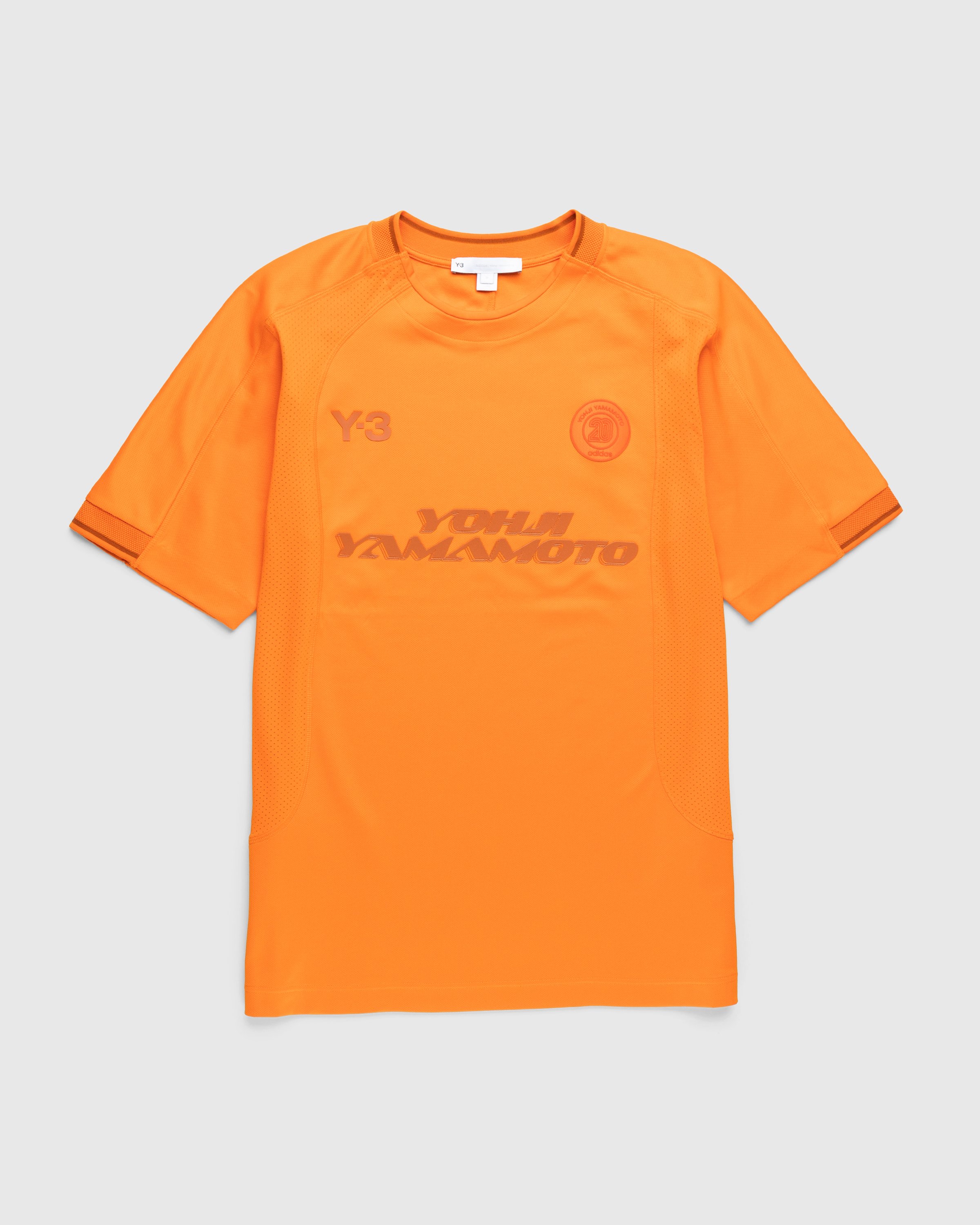 Y-3 - Logo T-Shirt - Clothing - Orange - Image 1