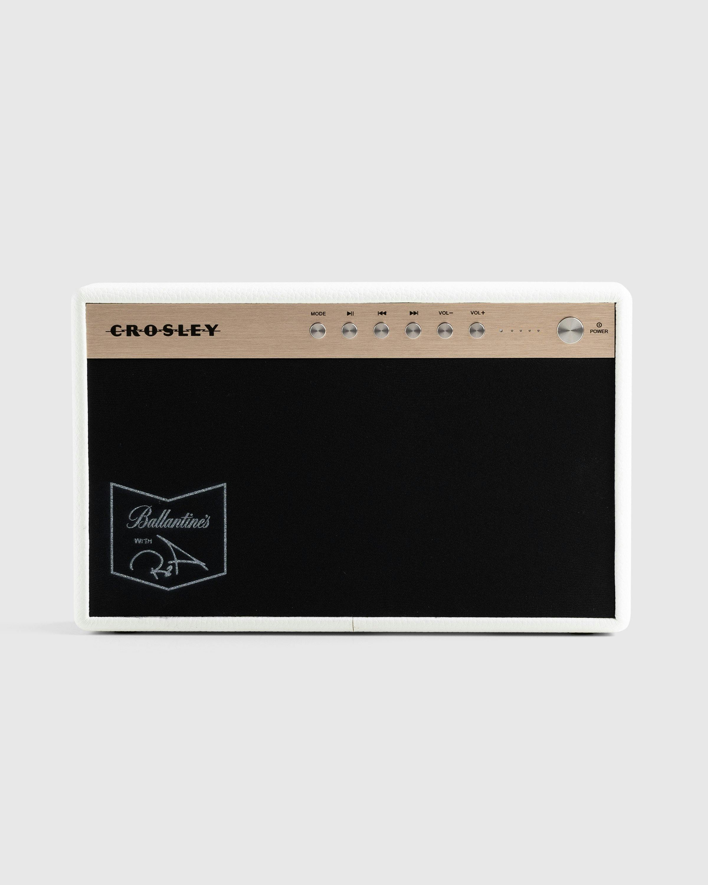 Ballantine's x Crosley - RZA Montero Bluetooth Speaker White - Lifestyle - White - Image 1