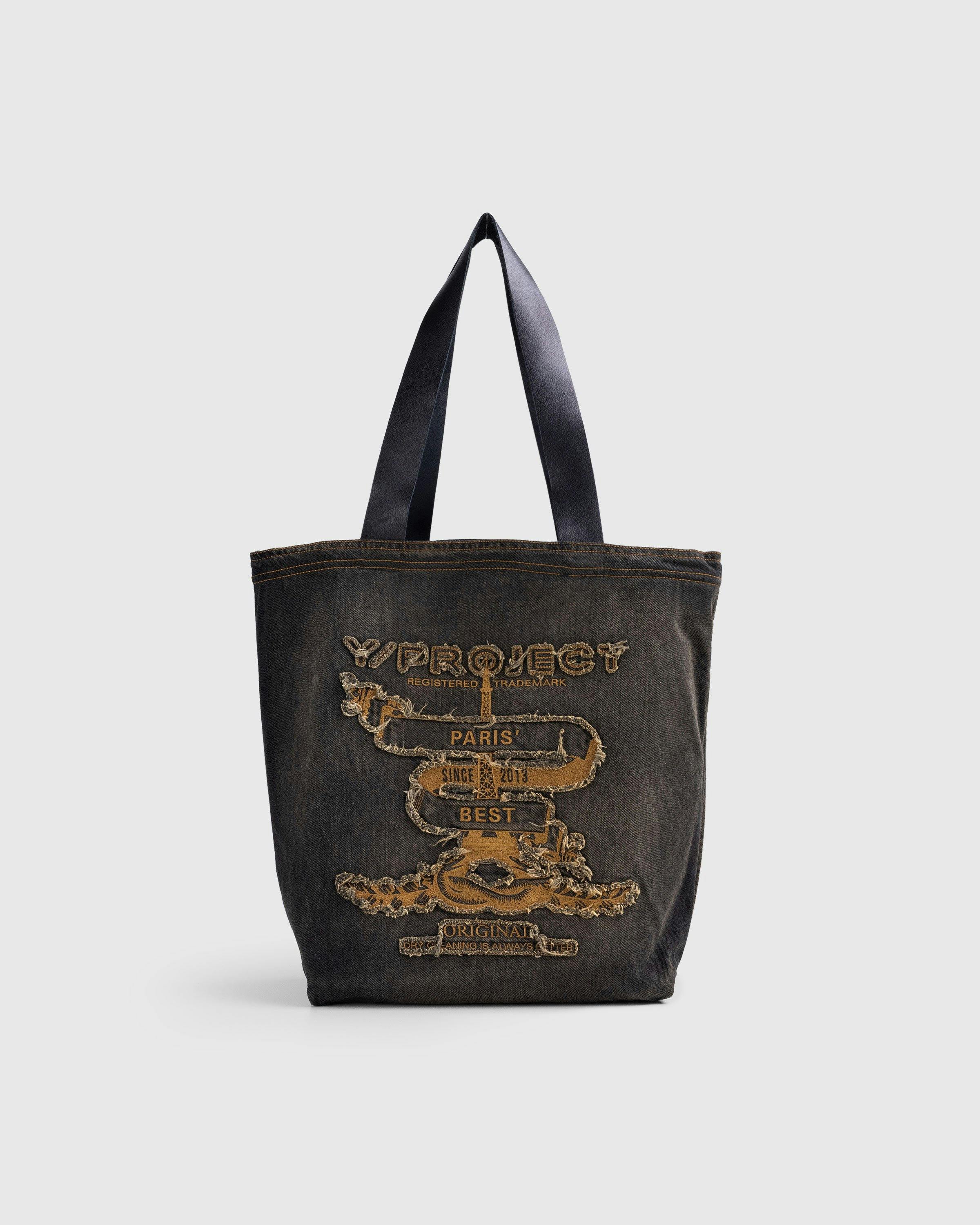 Y/Project - Paris' Best Tote Bag Vintage Black - Accessories - Black - Image 1