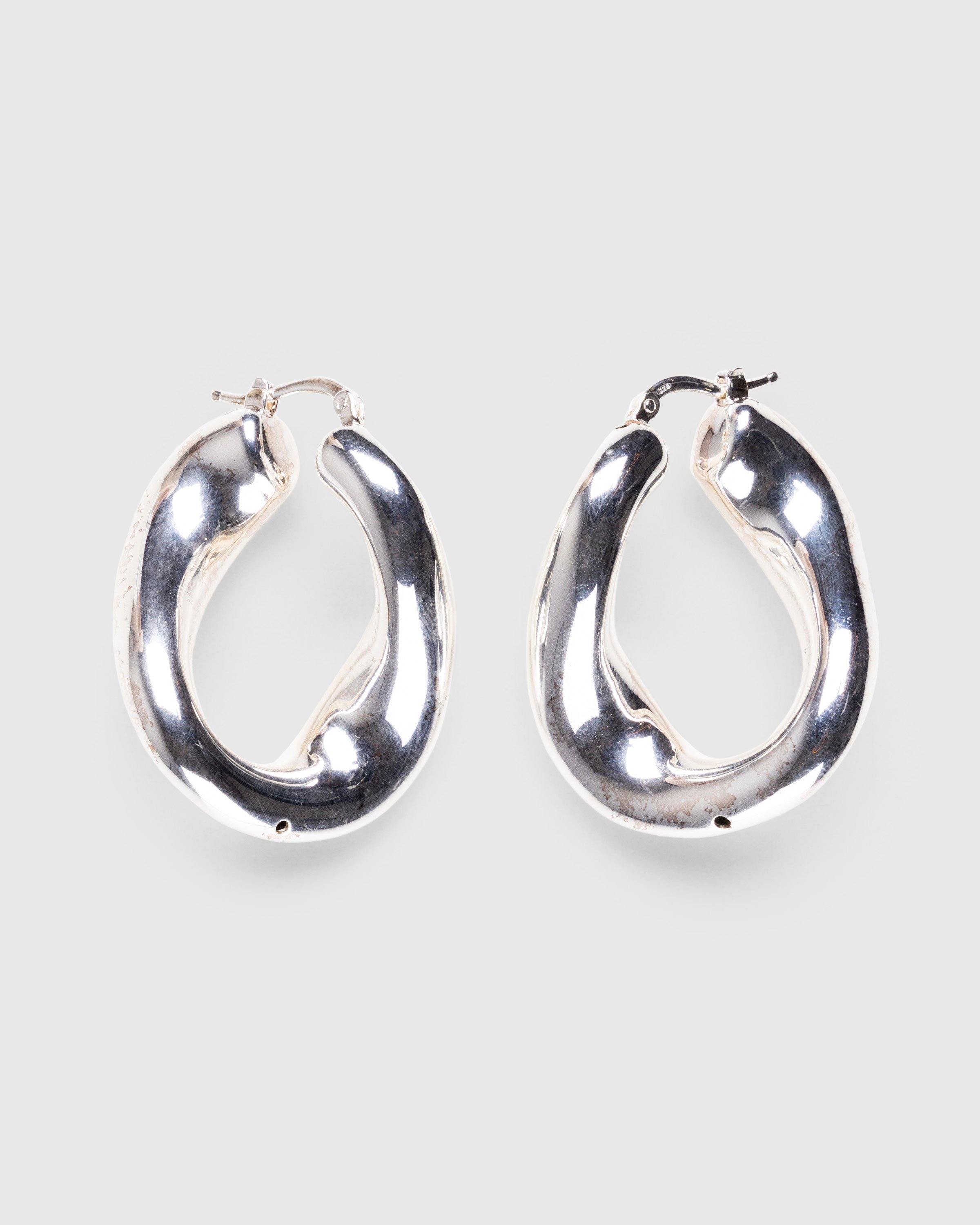 Jil Sander - Scented Chain Earrings Silver - Accessories - Silver - Image 1