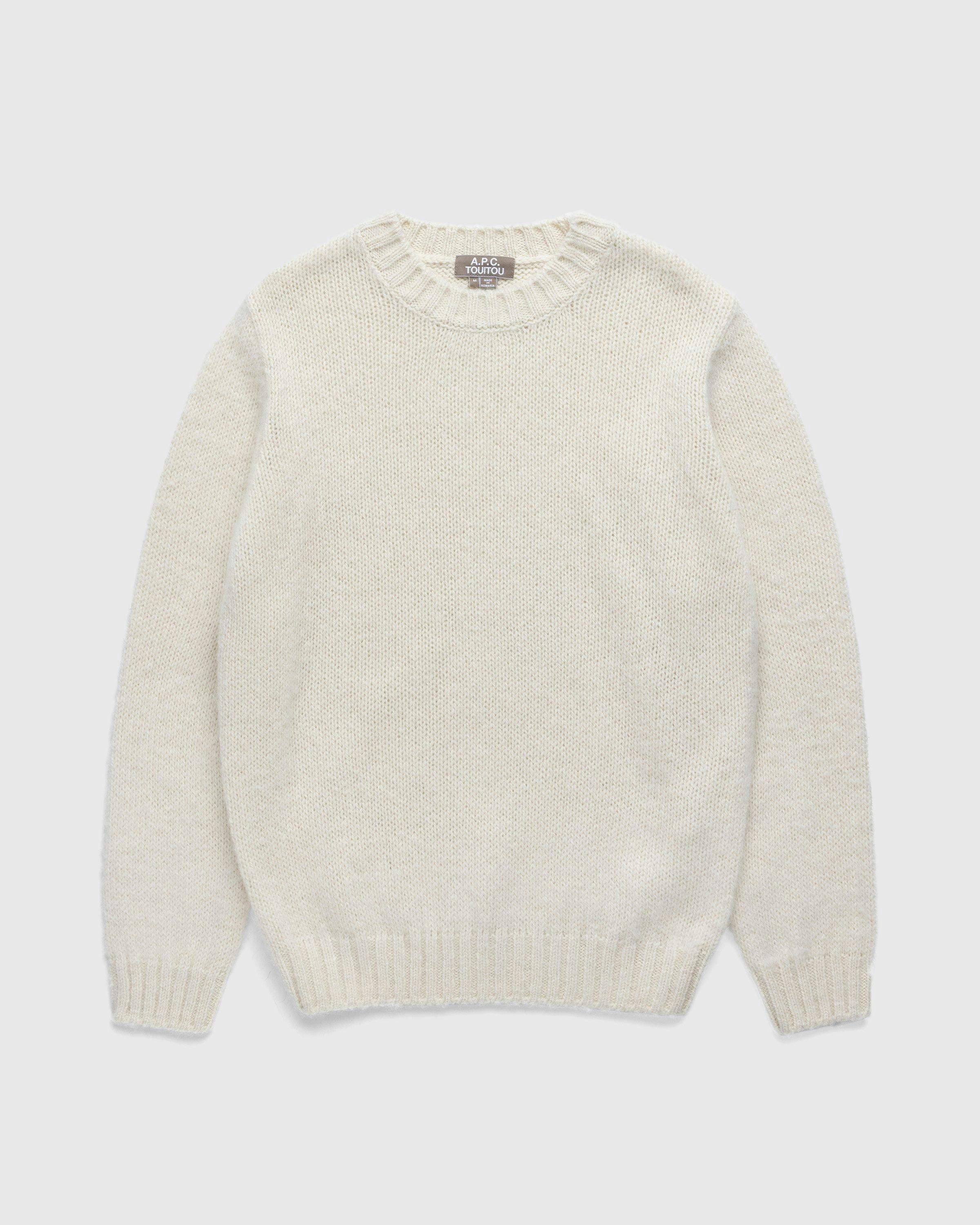 A.P.C. x Jean Touitou - Jim Sweater Off White - Clothing - Offwhite - Image 1