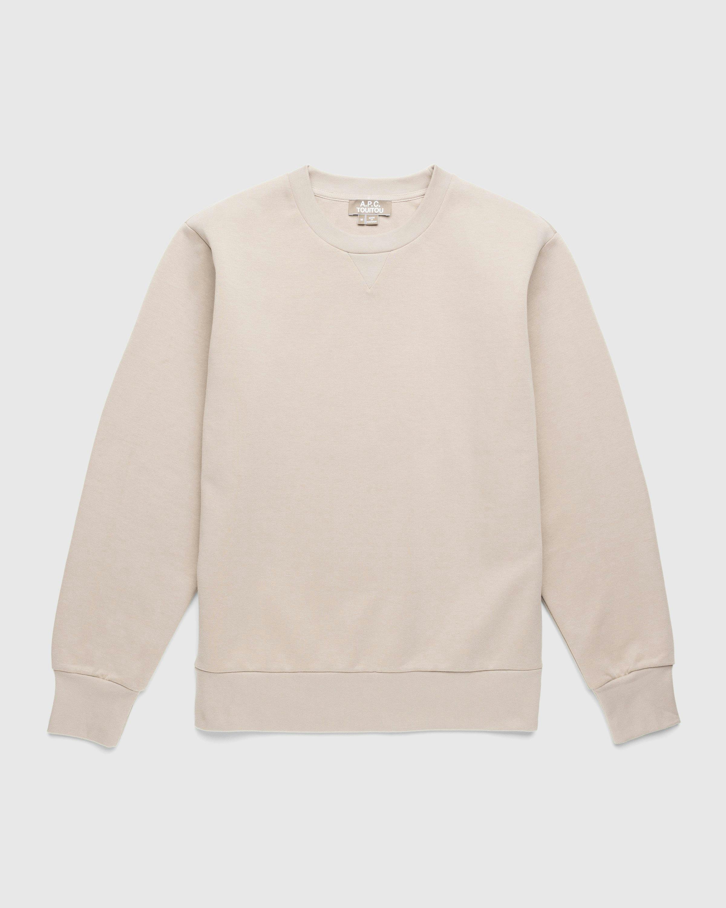 A.P.C. x Jean Touitou - Duck Sweatshirt Beige - Clothing - Beige - Image 1