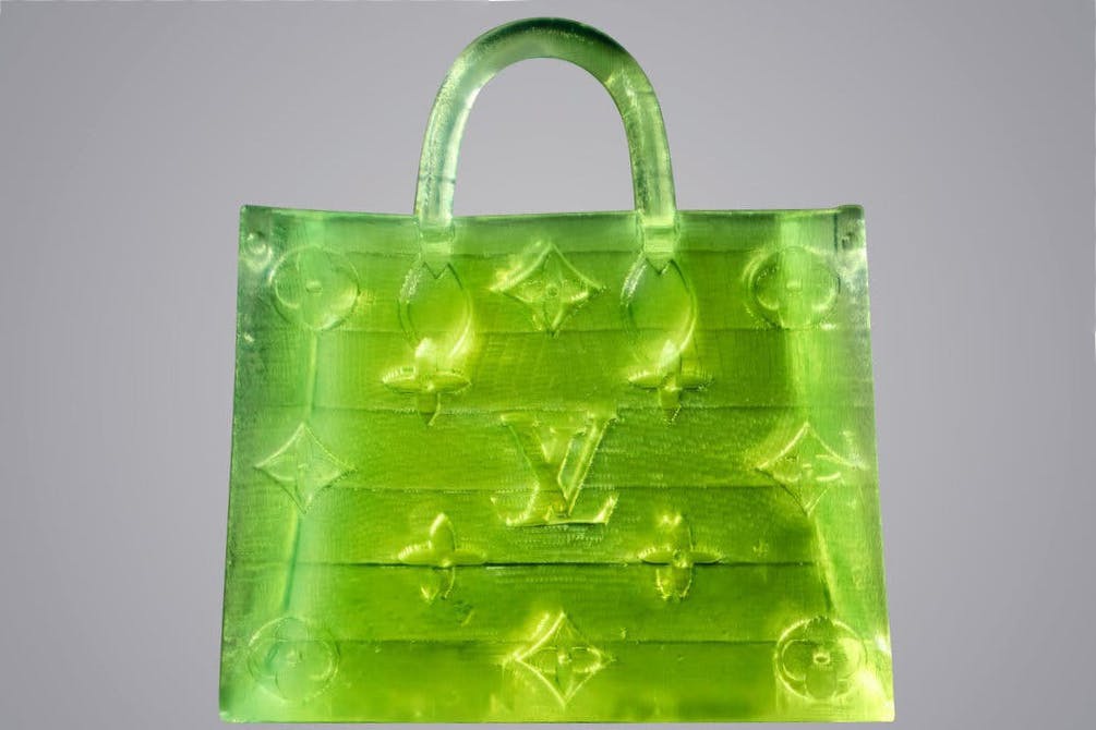 Buy Pre-owned & Brand new Luxury Louis Vuitton Green Mesh And