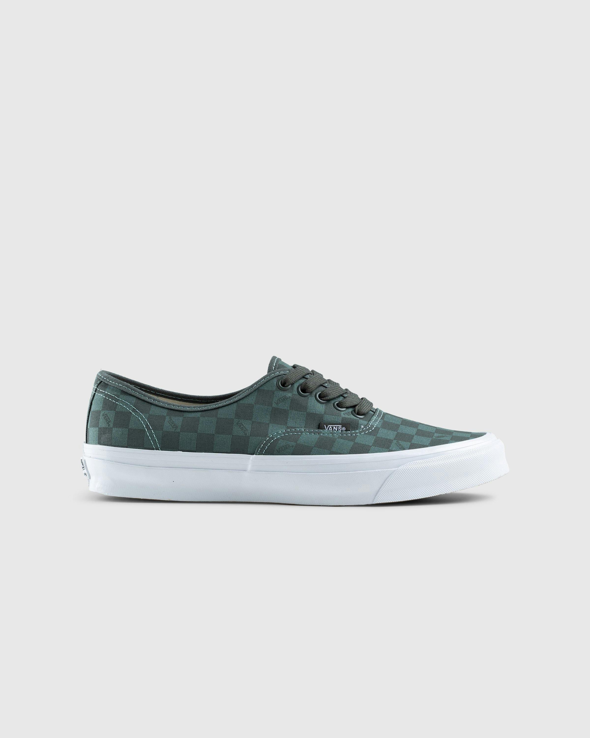 Vans - UA OG Authentic LX Vault Checkerboard Green - Footwear - Green - Image 1