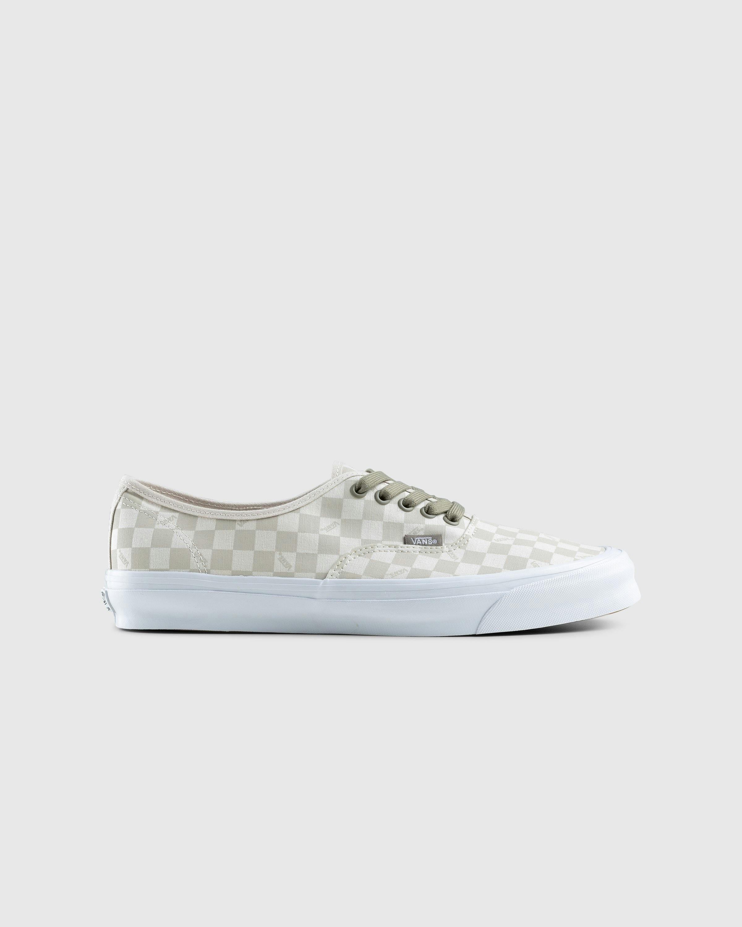 Vans - UA OG Authentic LX Vault Checkerboard Beige - Footwear - Beige - Image 1