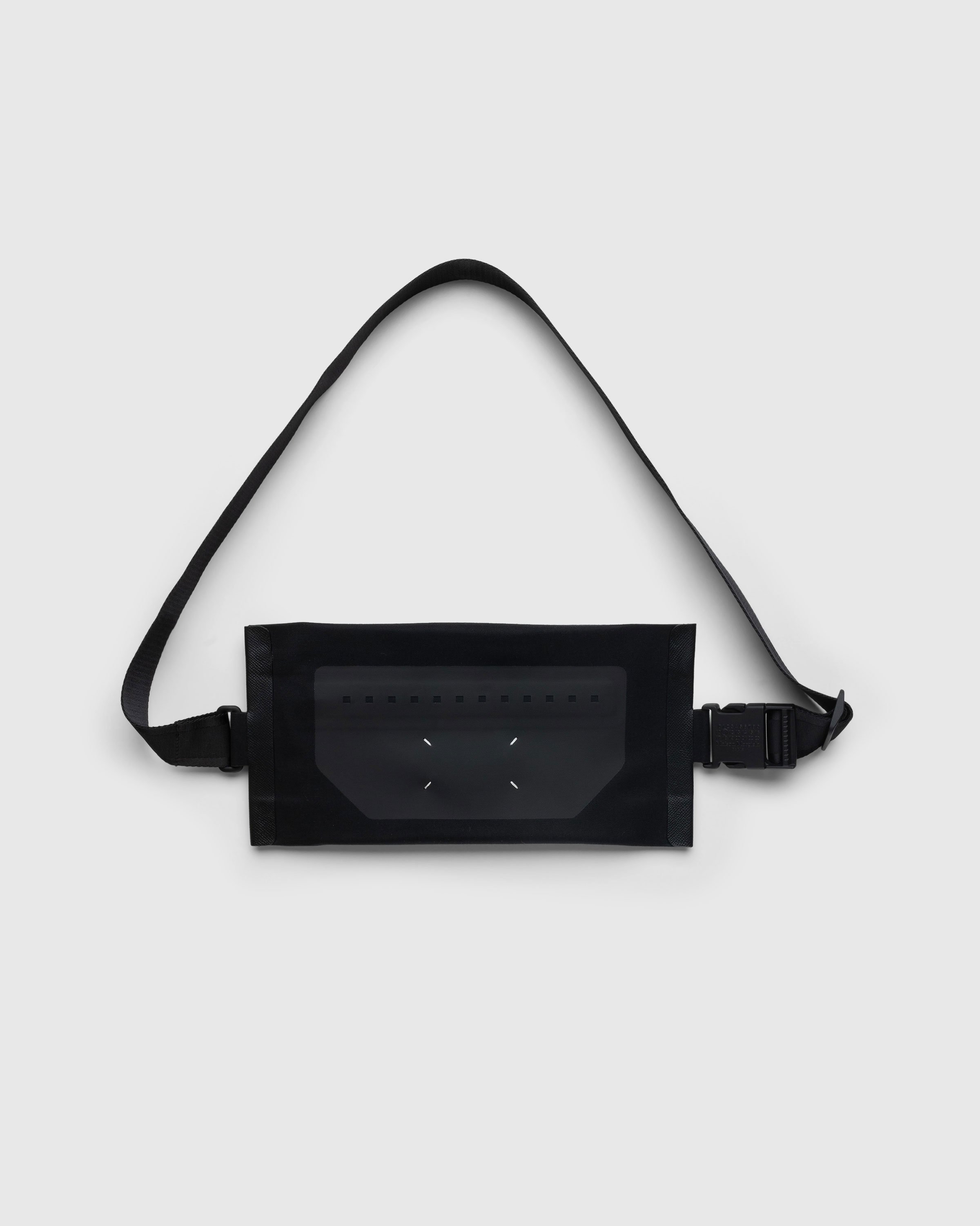 Maison Margiela - Mackintosh Crossbody Tech Bag Black - Accessories - Black - Image 1