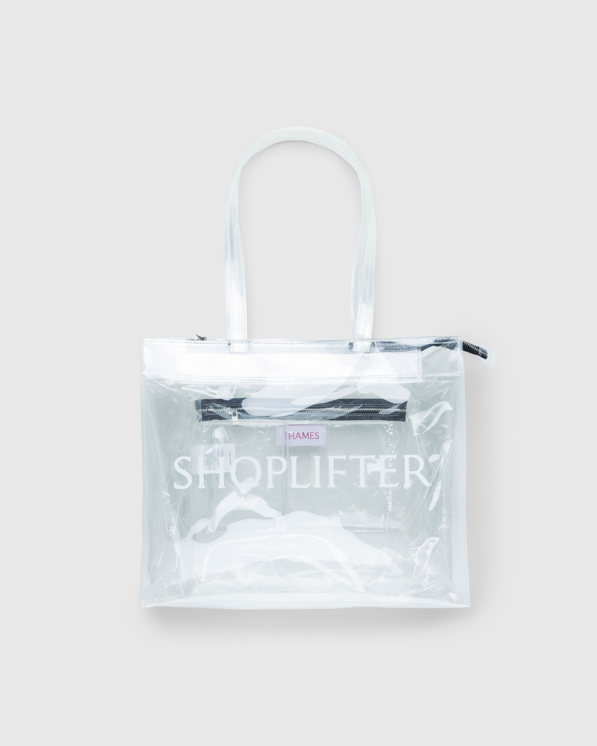 THAMES MMXX. - Transparent Shoplifter Tote - Accessories - White - Image 1