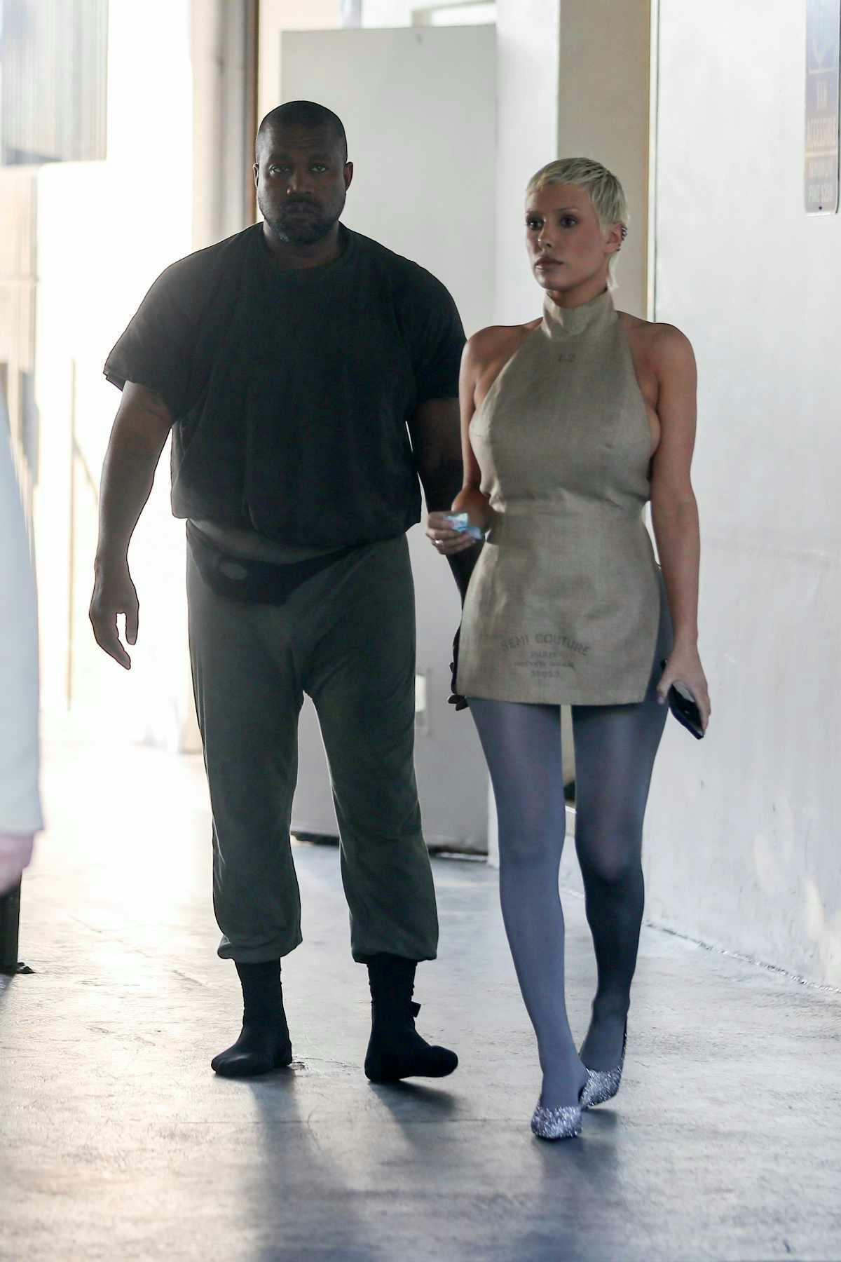 No More Sneakers: Kanye Just Wears YEEZY Socks Now