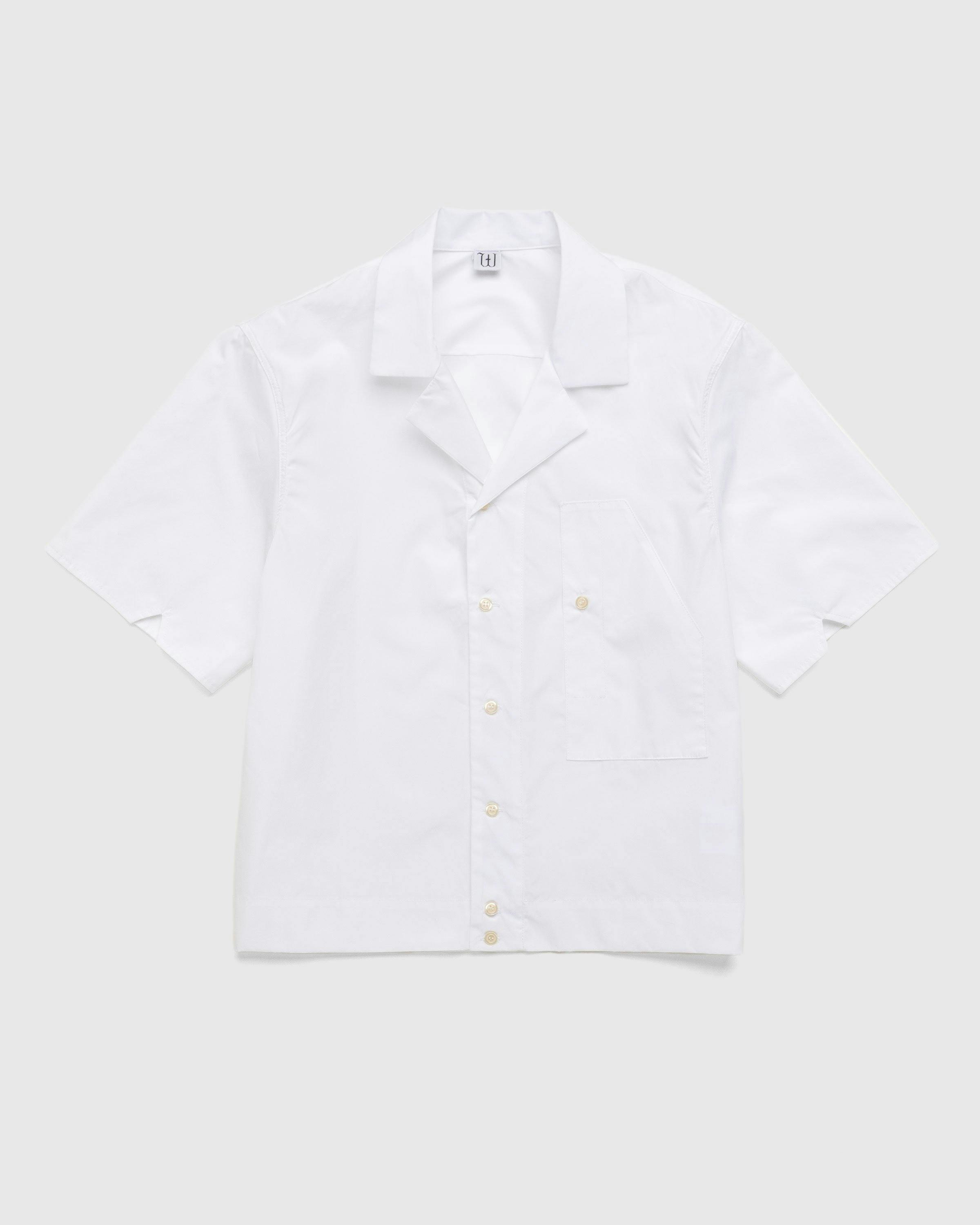 Winnie New York - Short-Sleeve Button-Down Shirt White - Clothing - White - Image 1