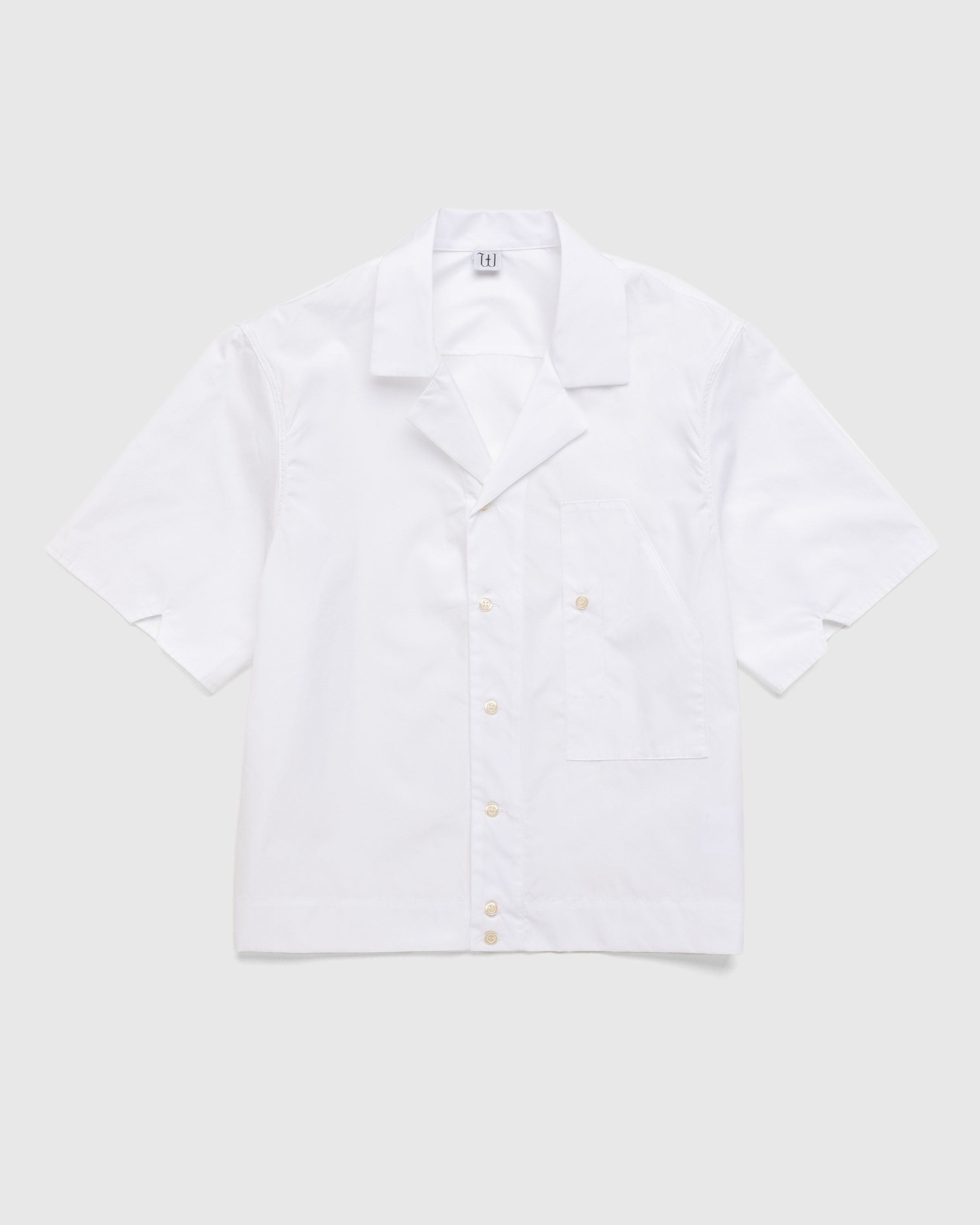 Winnie New York - Short-Sleeve Button-Down Shirt White - Clothing - White - Image 1